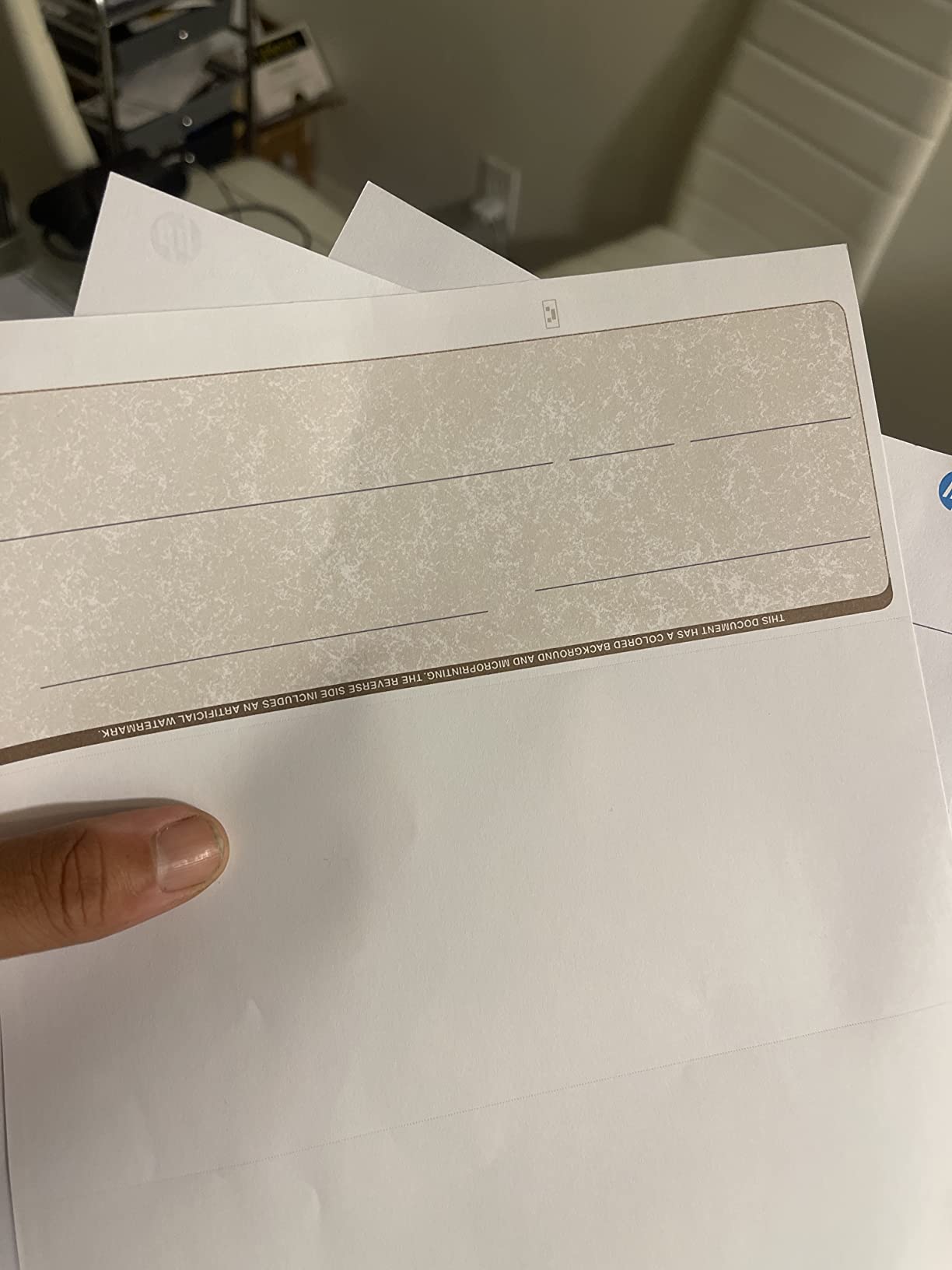 VersaCheck HP Deskjet 2755 MX MICR All-in-One Check Color Printer Gold Check Printing Software Bundle, White (2755MX) customer photo 1