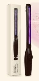 UV Light Sanitizer, Portable UV Light Disinfection Lamp USB Rechargeable Ultraviolet Light Sanitizer for Home Hotel Travel Car Kills 99% of Germs Viruses & Bacteria UV Light Sanitizer Wand 1 Pack customer photo 2