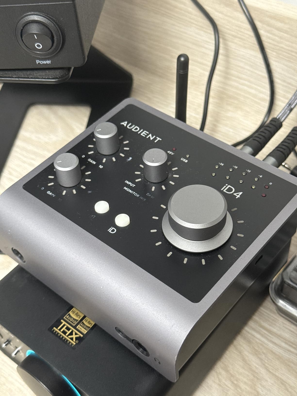 Audient Audio Interface iD4 MKII with Class A Console Microphone Preamp customer photo 2