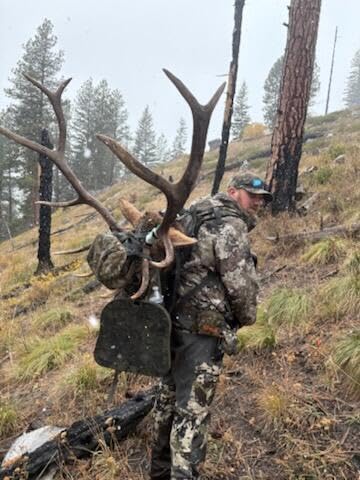 SPIKA Hunting Backpacks for Men, Meat Hauler Frame Pack with Rifle Holder, 40L/80L Extendable customer photo 1