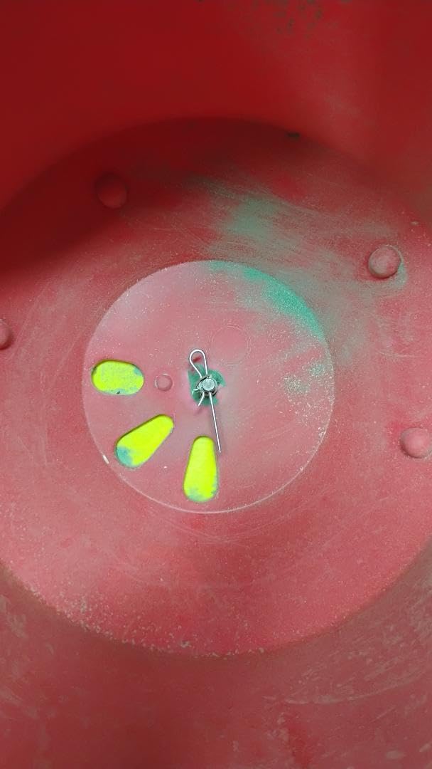 EarthWay 2600A-PLUS Fertilizer Spreader, 40lb Hopper Capacity, Red, Durable, All Terrain Pneumatic Tires, Rust-Proof Polypropylene, Epoxy Coated Steel Frame customer photo 2