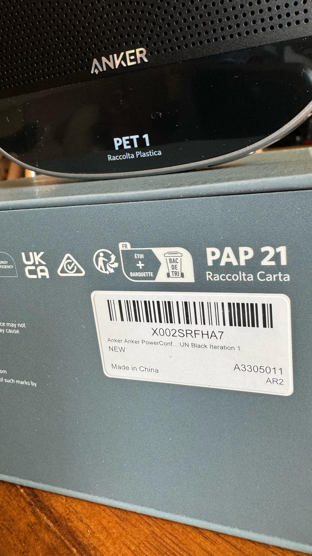 Anker PowerConf S500 Speakerphone with Zoom Rooms and Google Meet Certifications, USB-C Conference Speaker, Bluetooth Speakerphone for Conference Room, Conference Microphone with Premium Voice Pickup customer photo 2