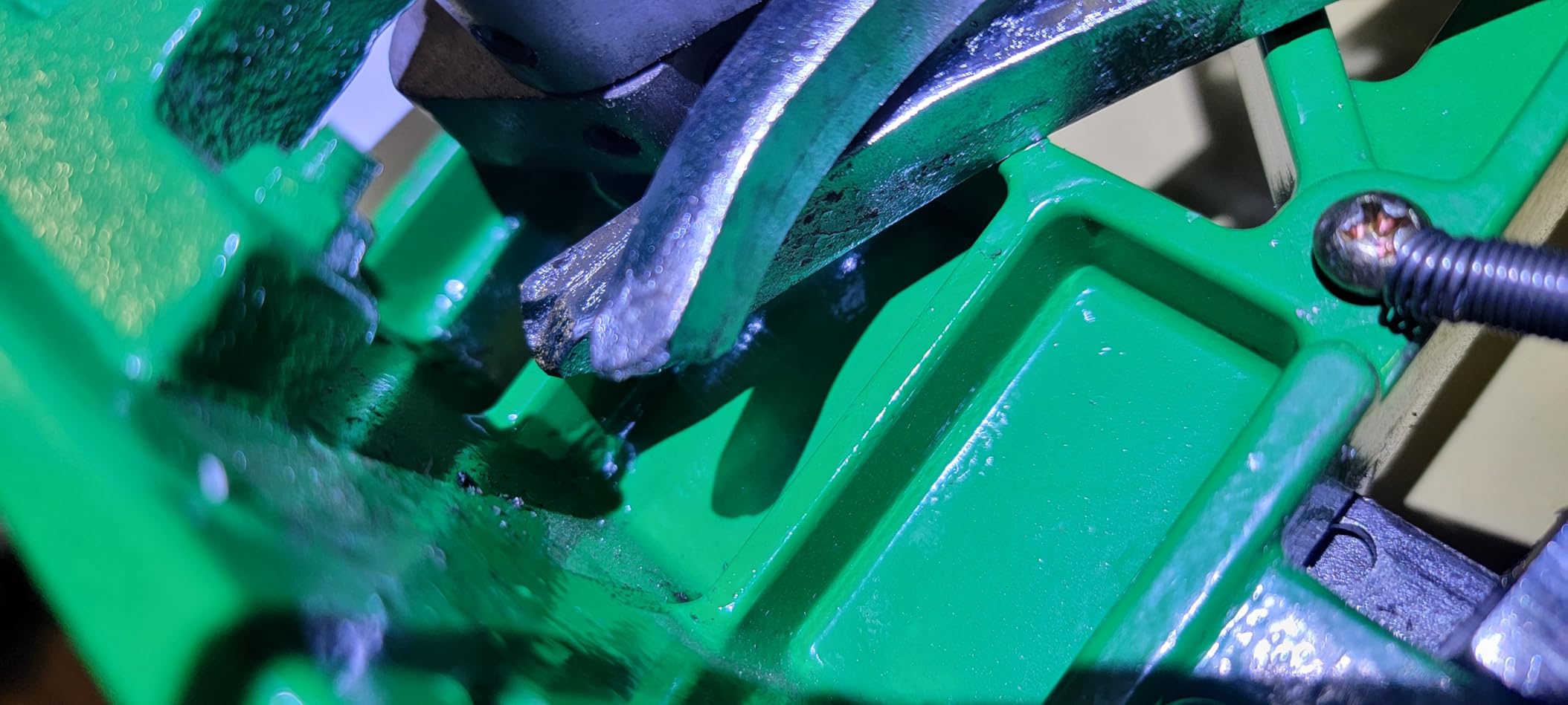 Manual Leather Sewing Machine Hand Shoe Cobbler Stitching Repair Mending Machine Patcher Dual Cotton Nylon Line Sewing Machine customer photo 2