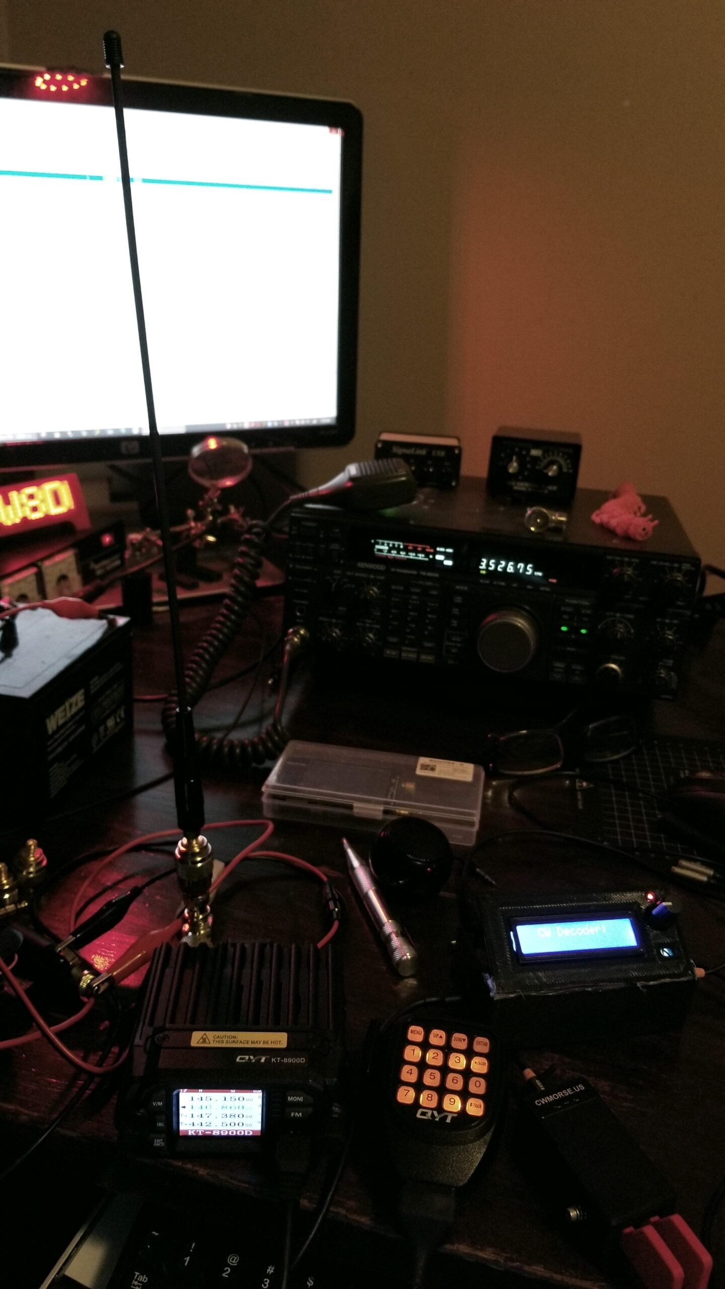 QYT KT-8900D Upgrade Version of KT-8900 Dual Band Mini Car Radio Mobile Transceiver VHF UHF Two Way Radio+USB Programming Cable customer photo 1