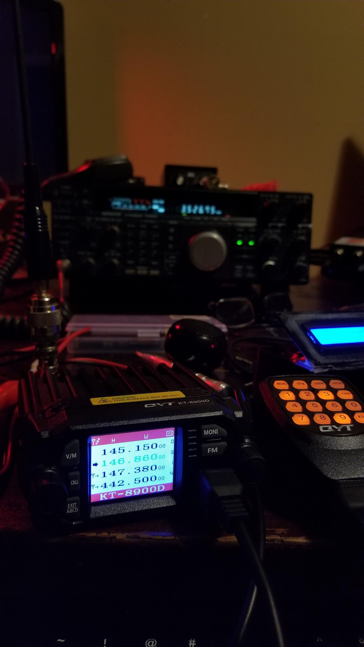 QYT KT-8900D Upgrade Version of KT-8900 Dual Band Mini Car Radio Mobile Transceiver VHF UHF Two Way Radio+USB Programming Cable customer photo 2