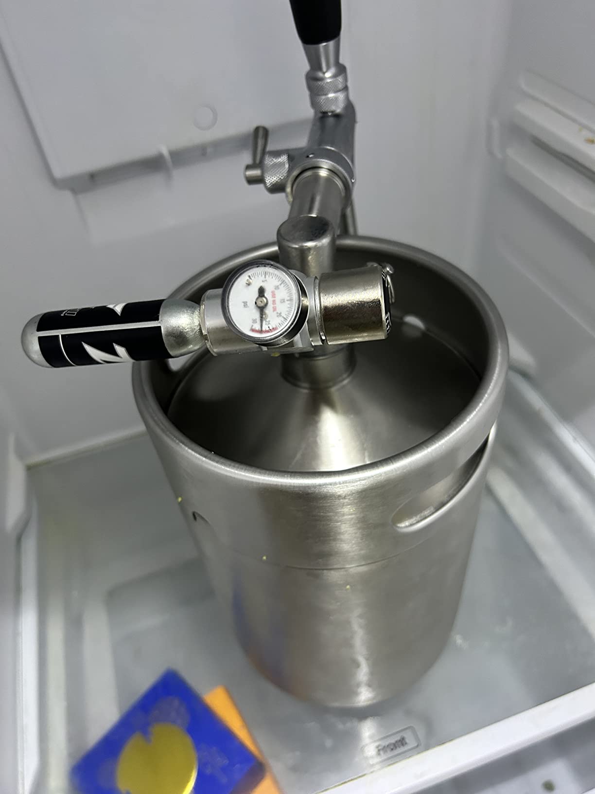 TMCRAFT 170oz Mini Keg Growler, Pressurized Stainless Steel Home Keg Kit System with Adjustable Faucet customer photo 1