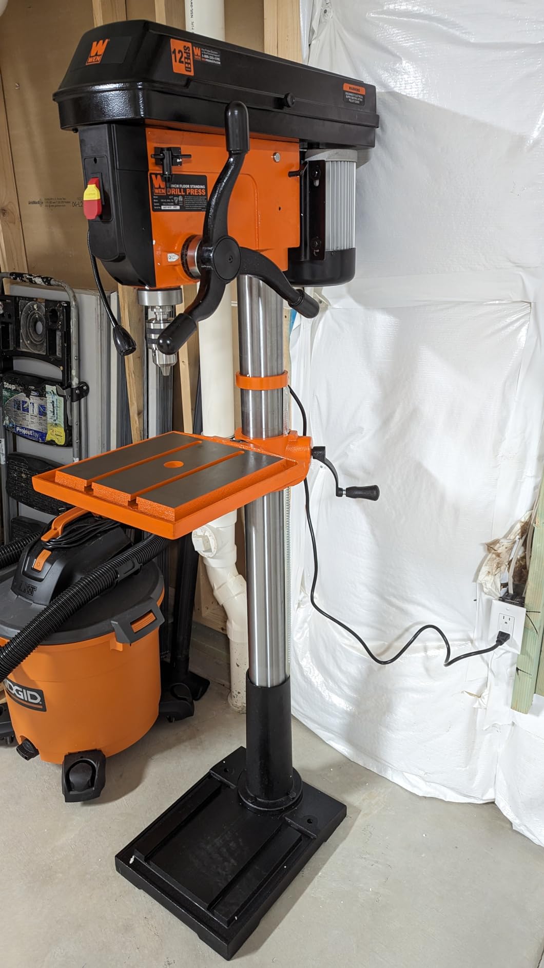 WEN 4227T 13-Amp 12-Speed Floor Standing Drill Press customer photo 1