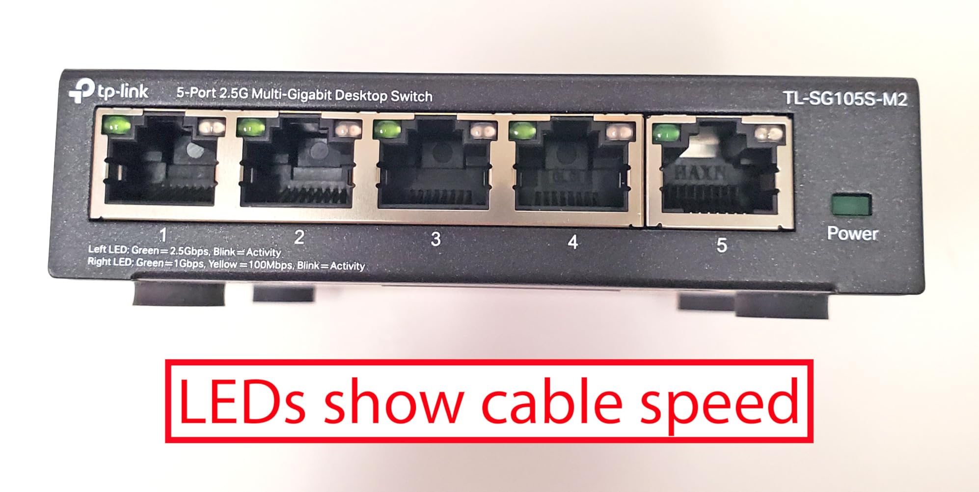 TP-Link TL-SX1008 8-Port 10G/Multi-Gig Unmanaged Ethernet Switch customer photo 1