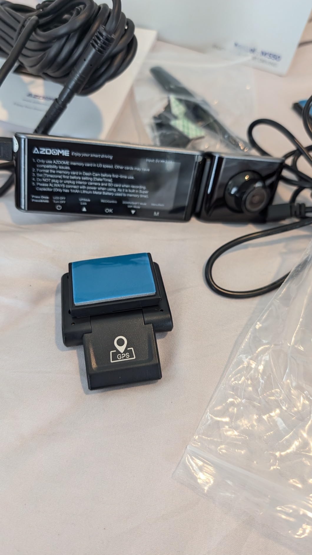 AZDOME M550 3CH Dash Cam 4K - 3.19