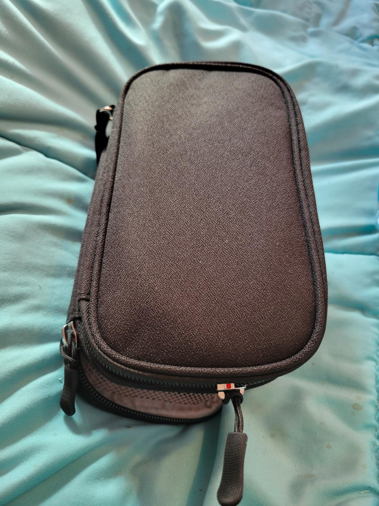 FYY Travel Cable Organizer Bag Pouch Electronic Accessories Carry Case Portable Waterproof Double Layers All-in-One Storage for Cord, Charger, Phone, Earphone Grey customer photo 2