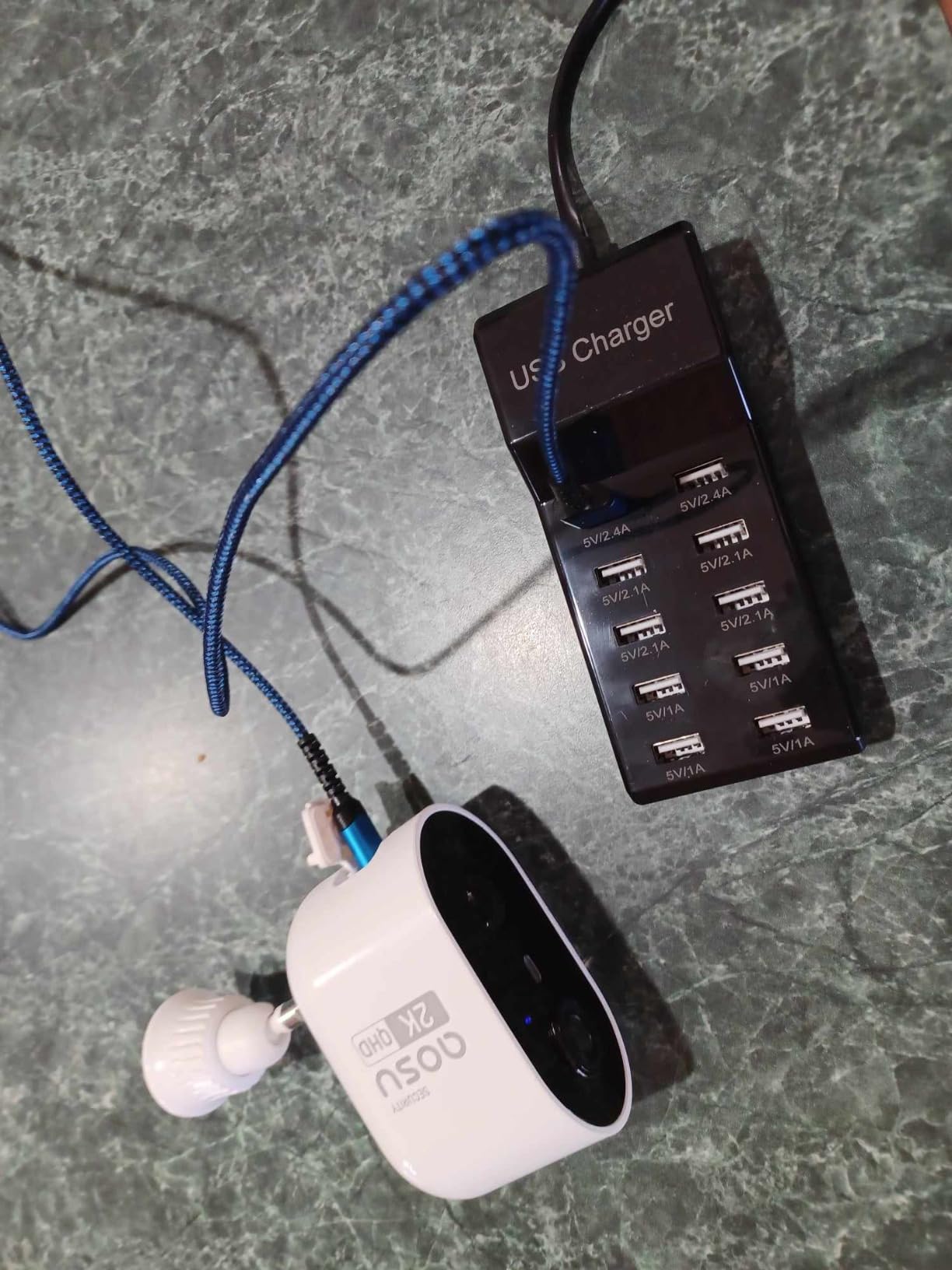 50W USB Charging Station with 10-Port Family-Sized Smart USB Ports for Multiple Devices customer photo 2