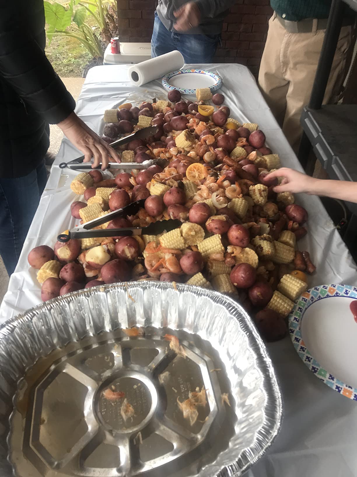 Creole Feast SBK0601 60 Qt. Seafood Boil Pot with Basket and Burner, Outdoor Aluminum Propane Boiler with 10 PSI Regulator, 100,000 BTU, Ideal for Cooking Crawfish, Crab, Shrimp, Fish customer photo 1