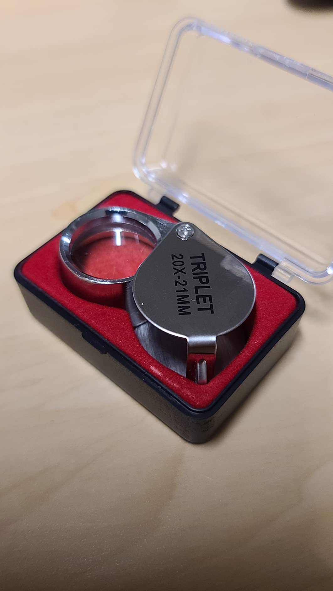 Frienda 3 Pieces Jewelers Eye Loupe Set 10X, 20X and 30X Pocket Jewelry Loupe, Jewelers Eye Magnifying Glass Magnifier for Jewelry Coins Gems Stamps Watches Supplies customer photo 2