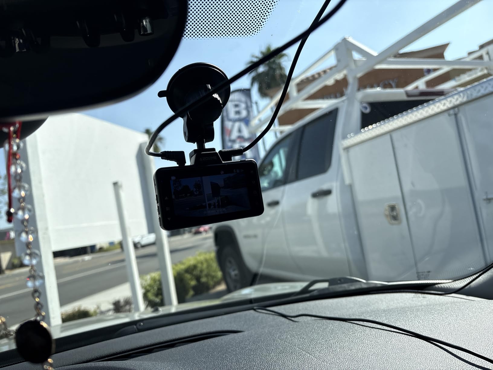 AZDOME M01 Dual Dash Cam Front and Rear with Free 64GB Card, 3