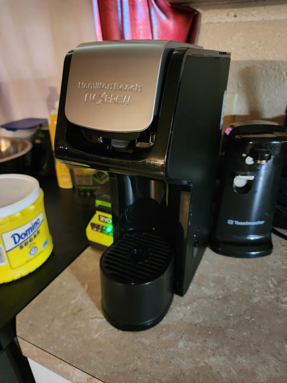 Hamilton Beach FlexBrew Single Serve Coffee Maker, Coffee Machine Compatible with Pod Packs and Grounds, Black Next Gen (49900) customer photo 1
