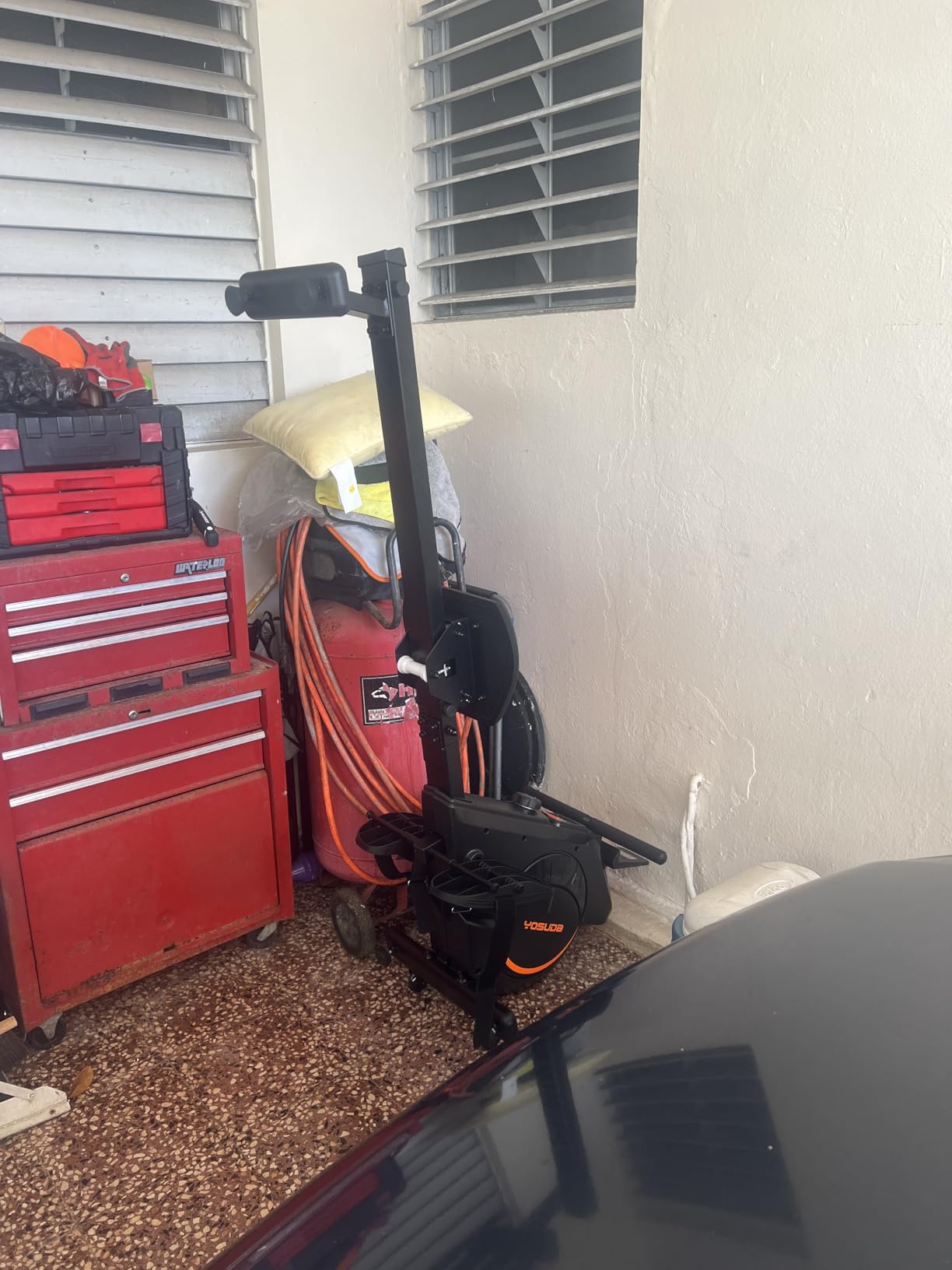 YOSUDA Magnetic/Water Rowing Machine for Home - Rower Machine Use with Bluetooth, App Supported, Rowing Machine for Beginners to Athletes, Comfortable Seat Cushion customer photo 2