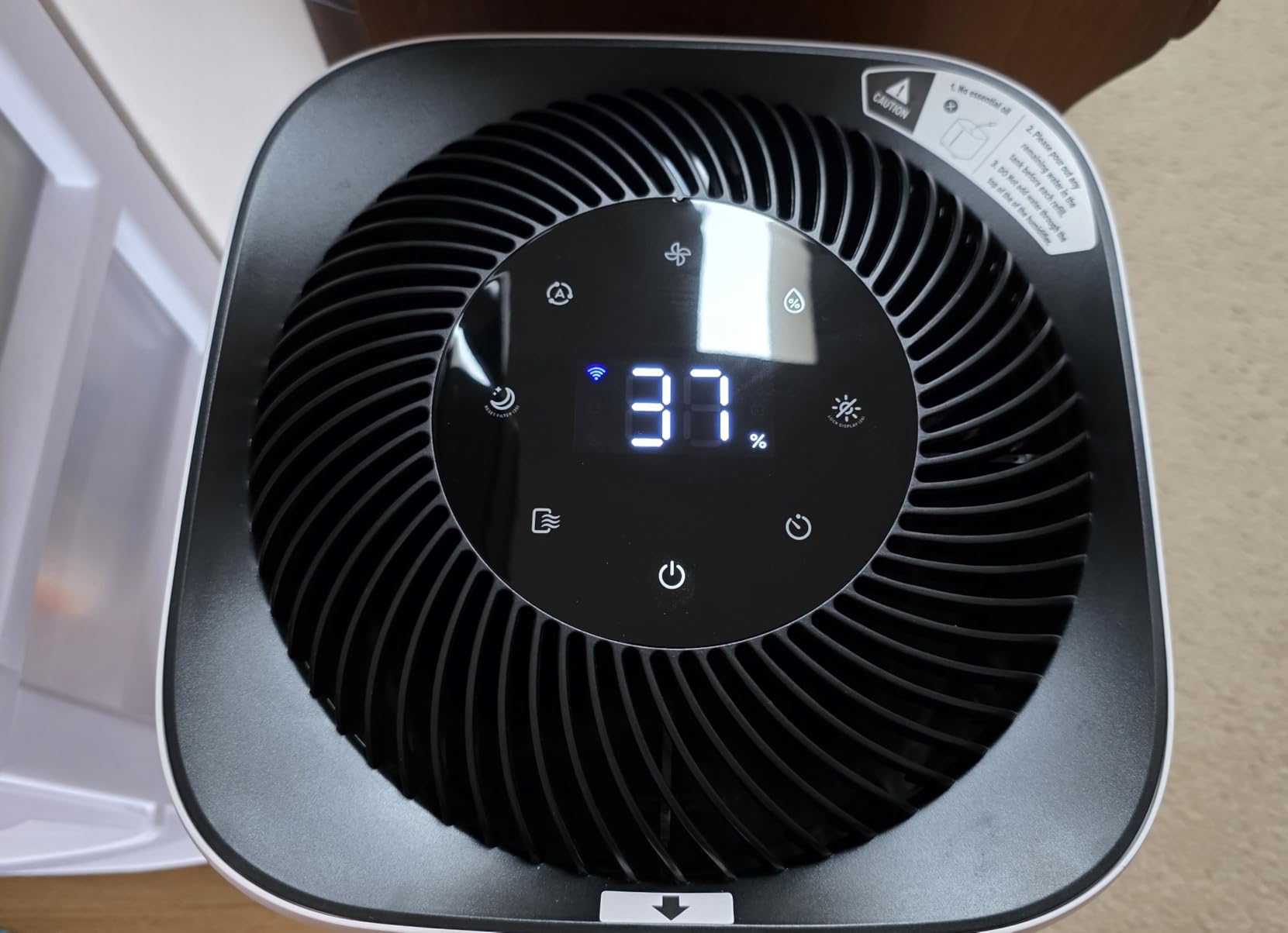 LEVOIT LV600S Smart Warm and Cool Mist Humidifiers for Home Bedroom Large Room, (6L) 753ft² Coverage, Quickly & Evenly Humidify Whole House, Easy Top Fill, App & Voice Control - Quiet Sleep Mode customer photo 1