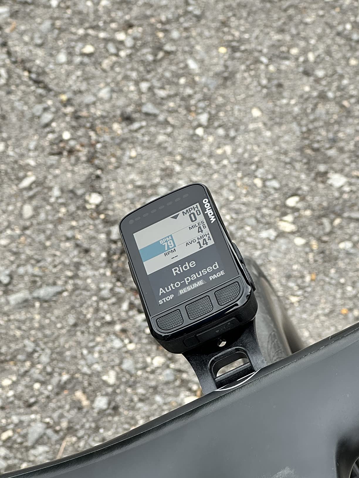 Wahoo ELEMNT Bolt GPS Cycling/Bike Computer, Black customer photo 1