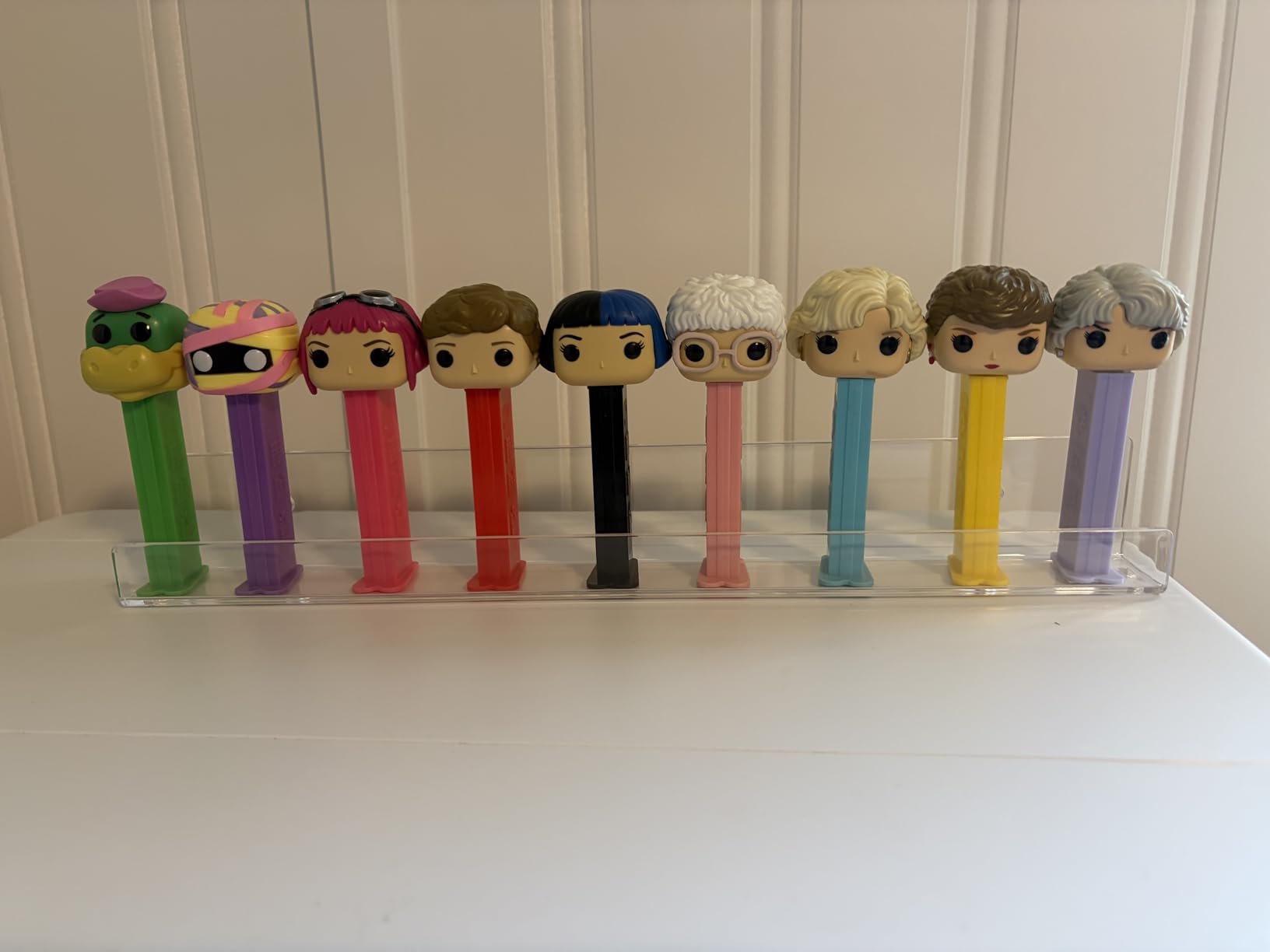 Cq Acrylic Nail Polish Shelf for Wall, 15 Inch 4 Pack Hanging Clear Nail Polish Wall Organizer customer photo 1