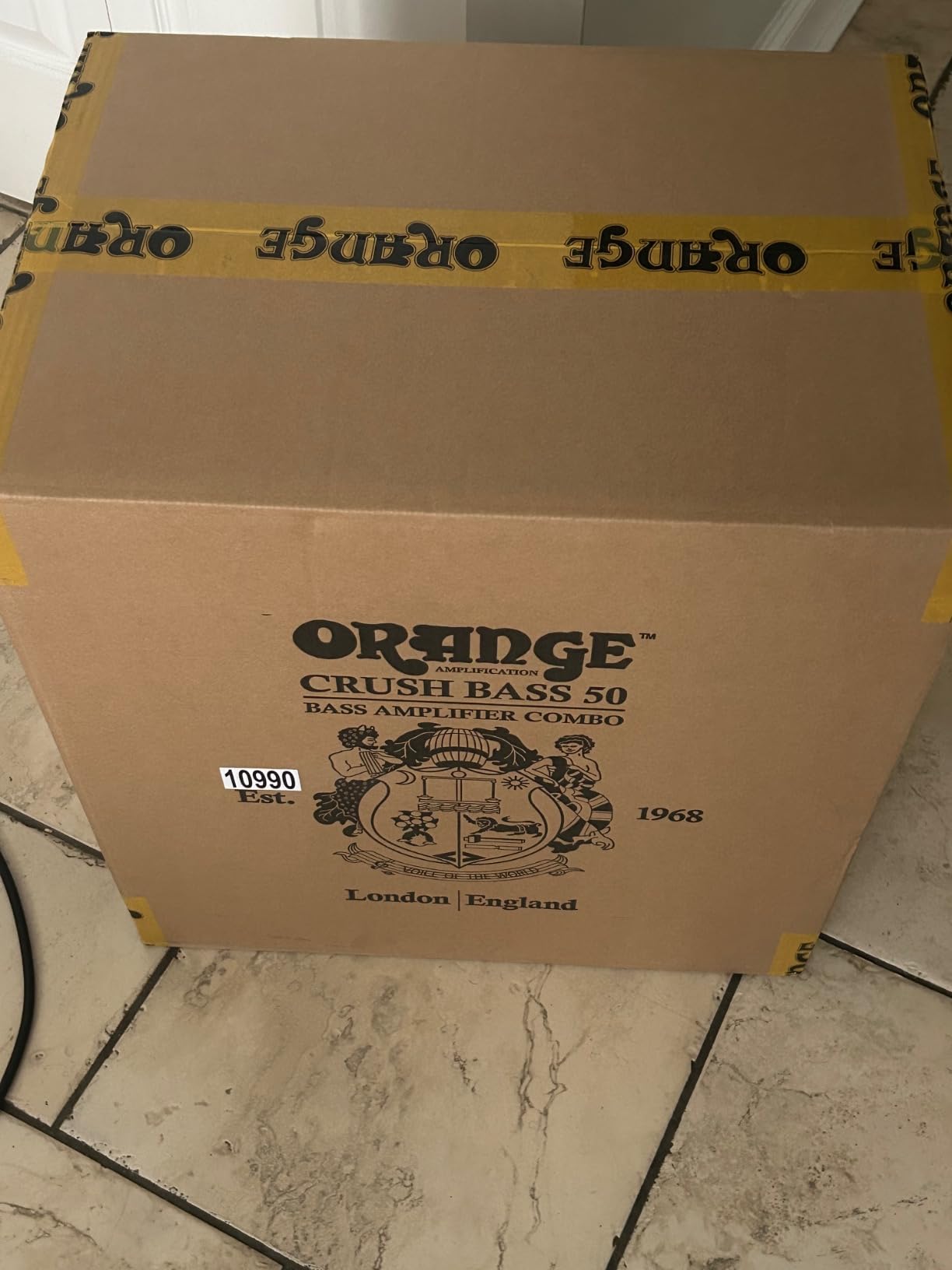 Orange Glenn Hughes Crush Bass 50 1x12 inch 50 Watts customer photo 2