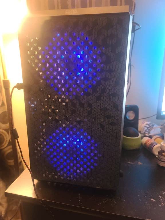 AVGPC Q-Box Series Gaming PC - AMD Ryzen 5 5600GT 6-Core 3.9 GHz with AMD Radeon Graphics with Liquid Cooler 16GB DDR4 500GB SSD Windows 11, Black customer photo 1