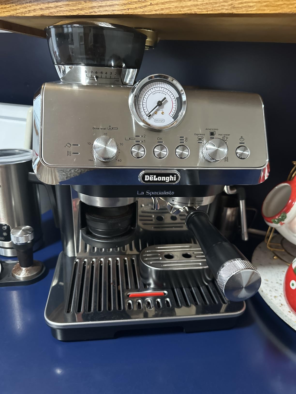 De'Longhi La Specialista Espresso Machine with Grinder, Milk Frother, Barista Kit customer photo 1