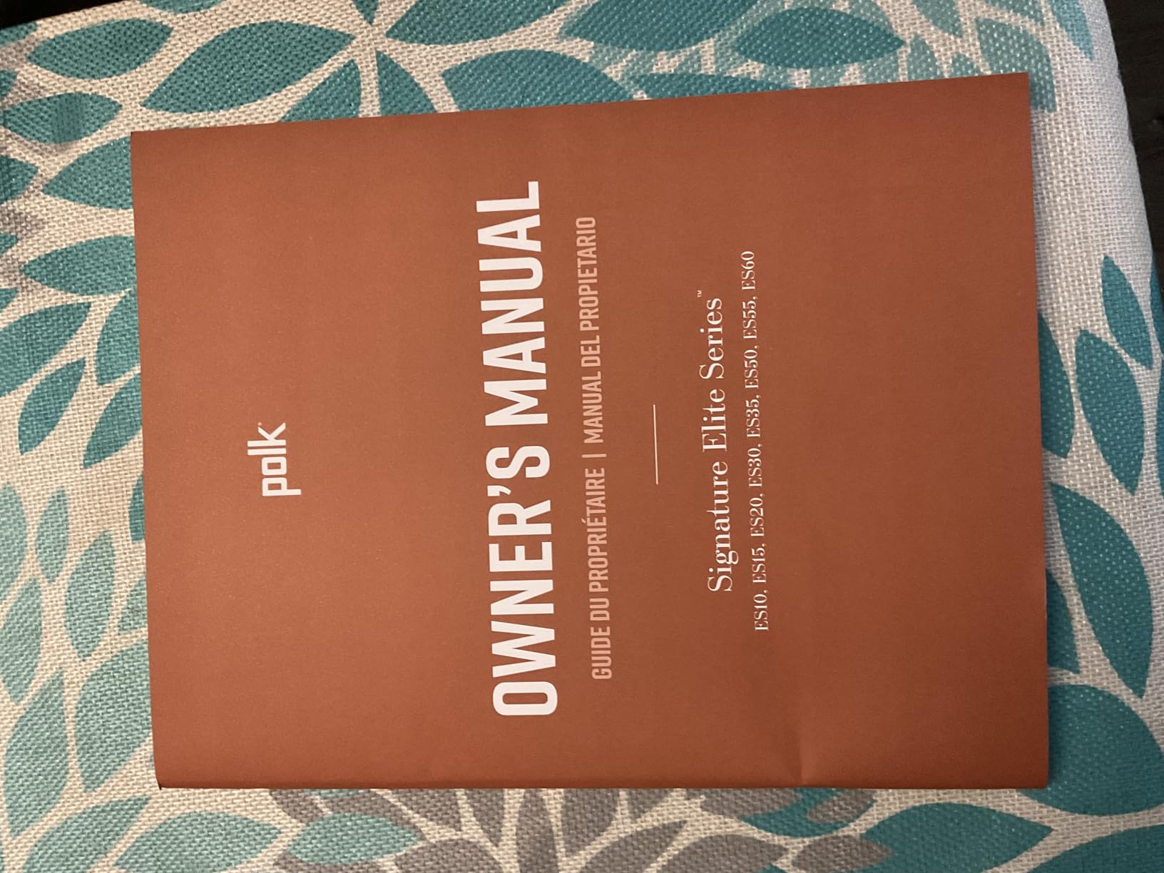 Polk Signature Elite ES35 Slim Center Channel Speaker - Hi-Res Audio Certified, Dolby Atmos & DTS:X Compatible, 1