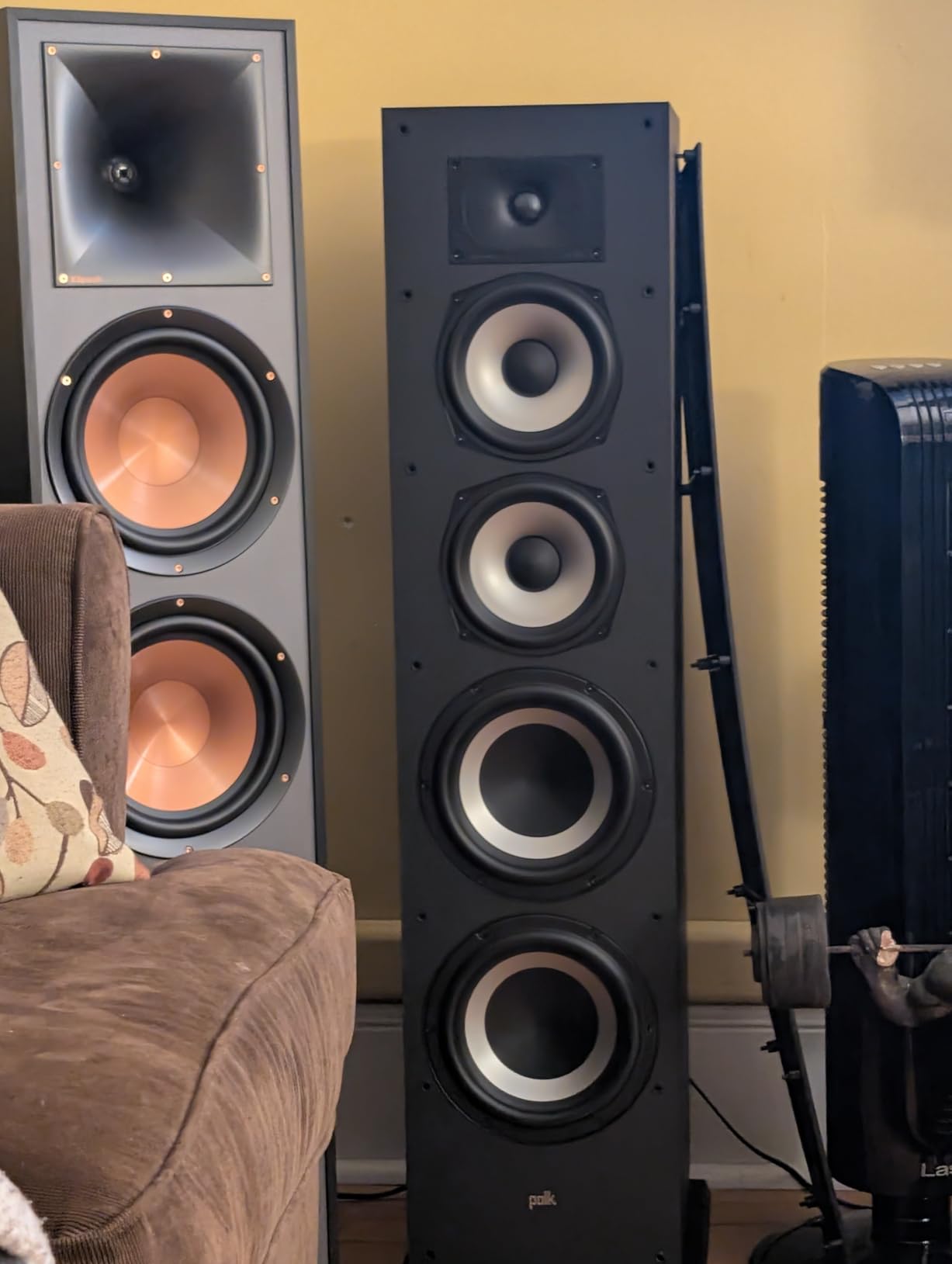 Polk Monitor XT70 Large Tower Speaker, Home Stereo Speakers, Hi-Res Audio, Dolby Atmos & DTS:X Compatible, 1