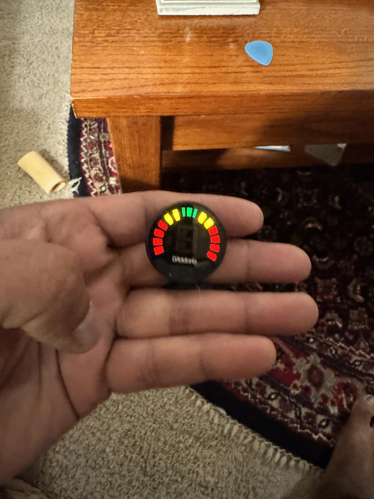 D'Addario Nexxus 360 Rechargeable Guitar Tuner - Clip On Guitar Tuner - Acoustic Guitar Tuner - Electric Guitar Tuner - 24 Hours of Tuning Time per Charge - Rotates 360-degrees customer photo 1