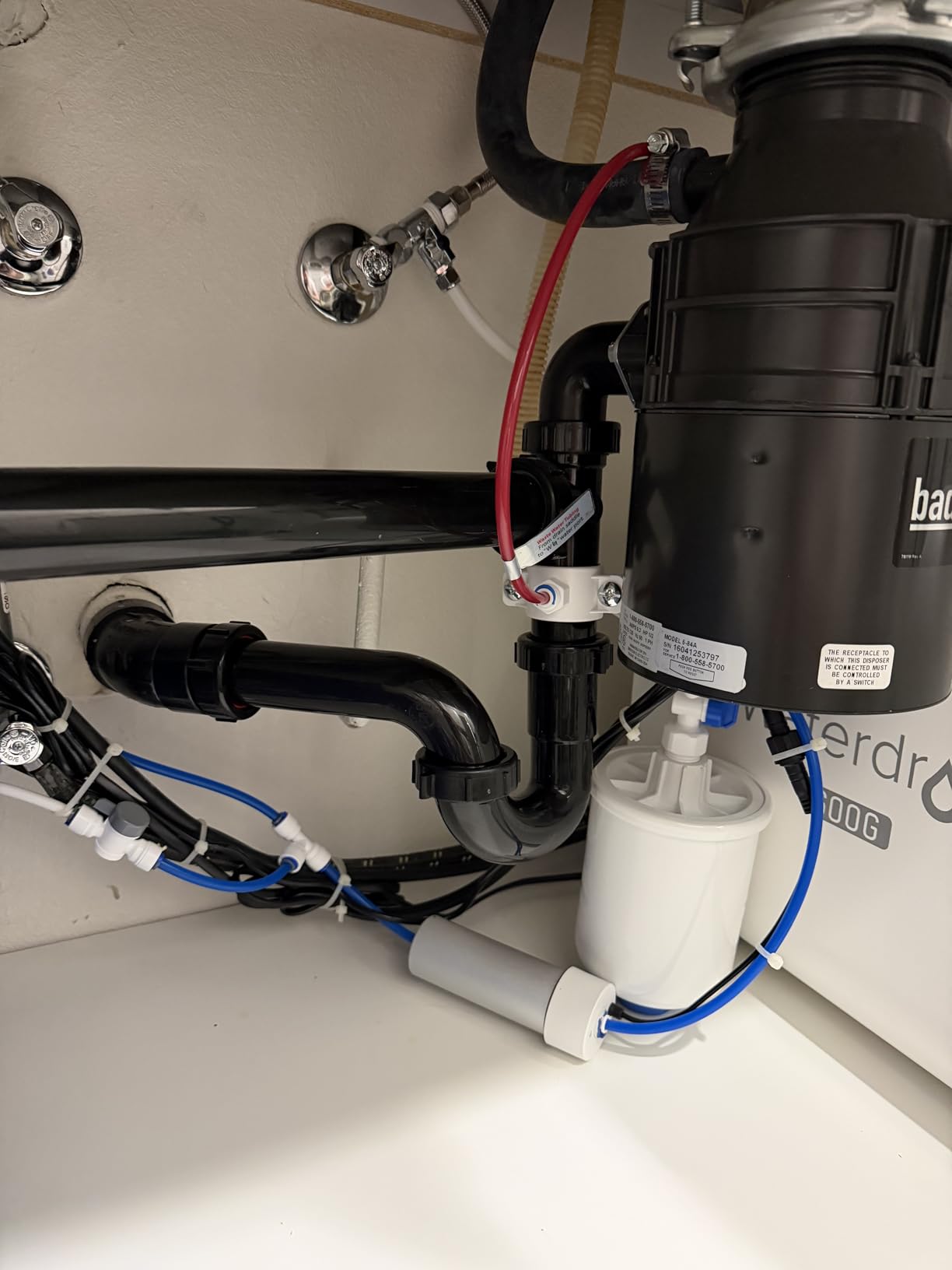 Waterdrop LED UV Ultraviolet Water Filter for Under Sink Water Filter and Reverse Osmosis System, Reduce up to 99.9% of Harmful Substances, Mercury-Free, FCC Certified, Stainless Steel, 50 Year Life customer photo 2