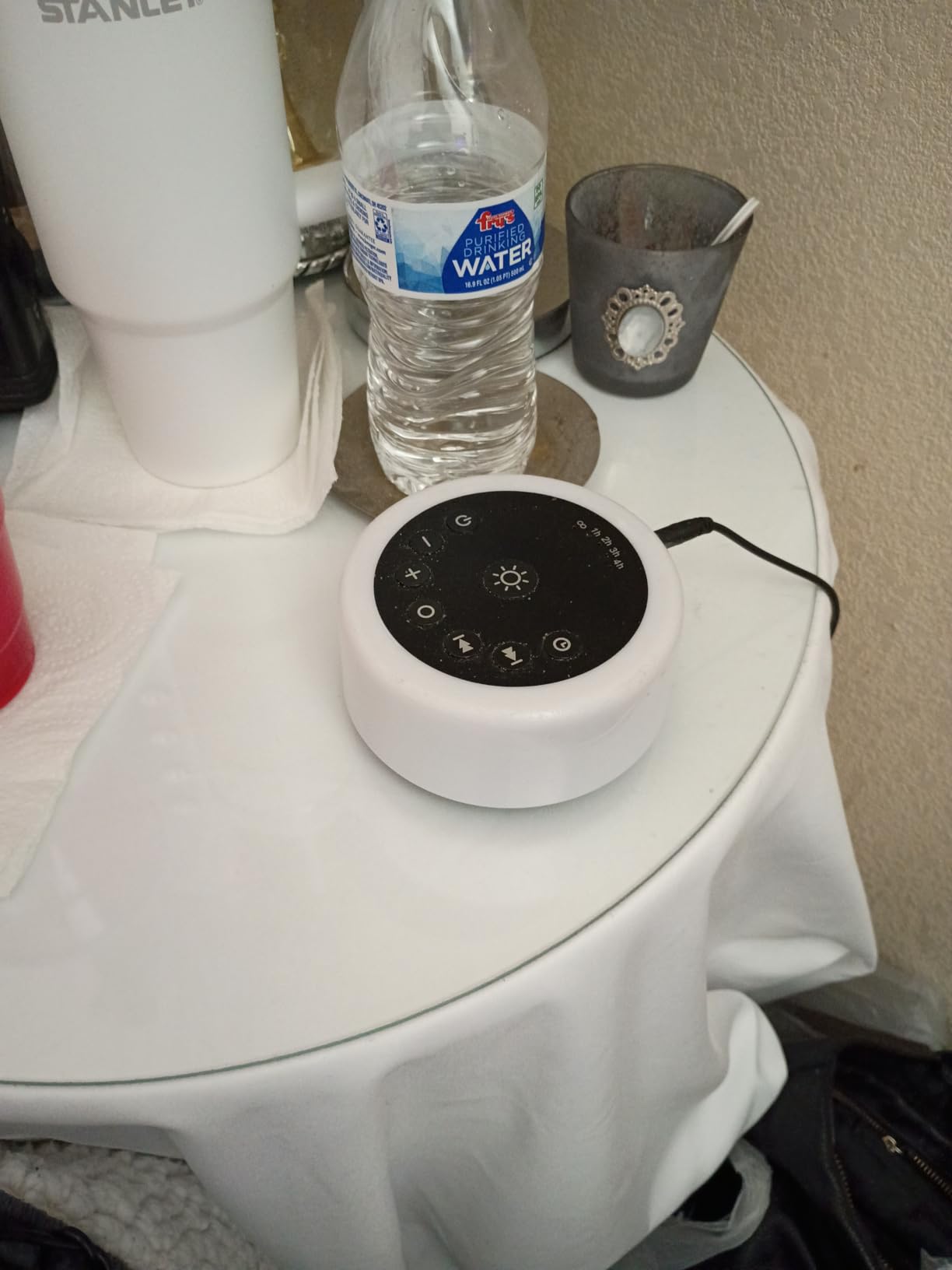 Soother Sleep Sound Machine Night Light White Noise Machine with 30 Soothing Sounds & 12 Color Night Lights for Baby Kids Adults Brown Noise Machine with Timer & Continuous Play for Home Travel Office customer photo 2