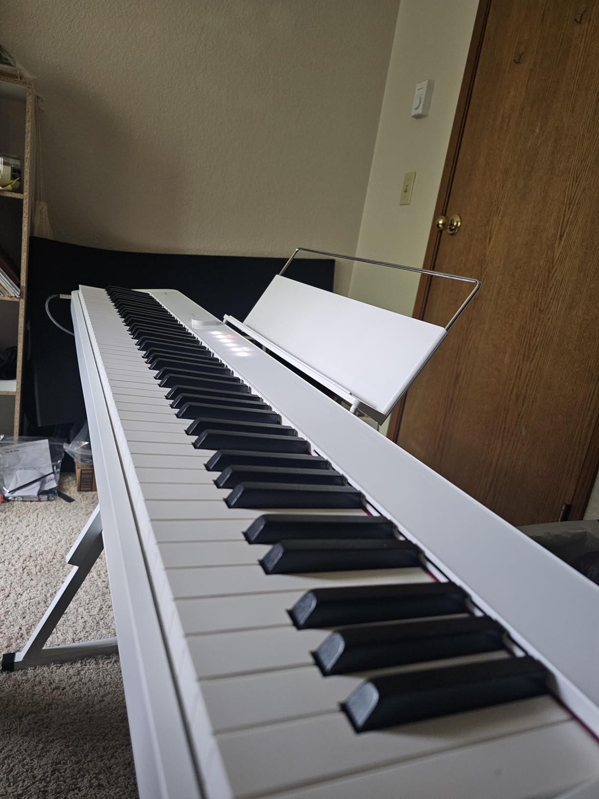 Casio Privia PX-S1100 - 88-Key Touch-Responsive Weighted Digital Piano | Ultra-Portable | Superior Sound | German Grand Tone, Bluetooth, Casio Music Space App | Gloss Black Finish customer photo 2