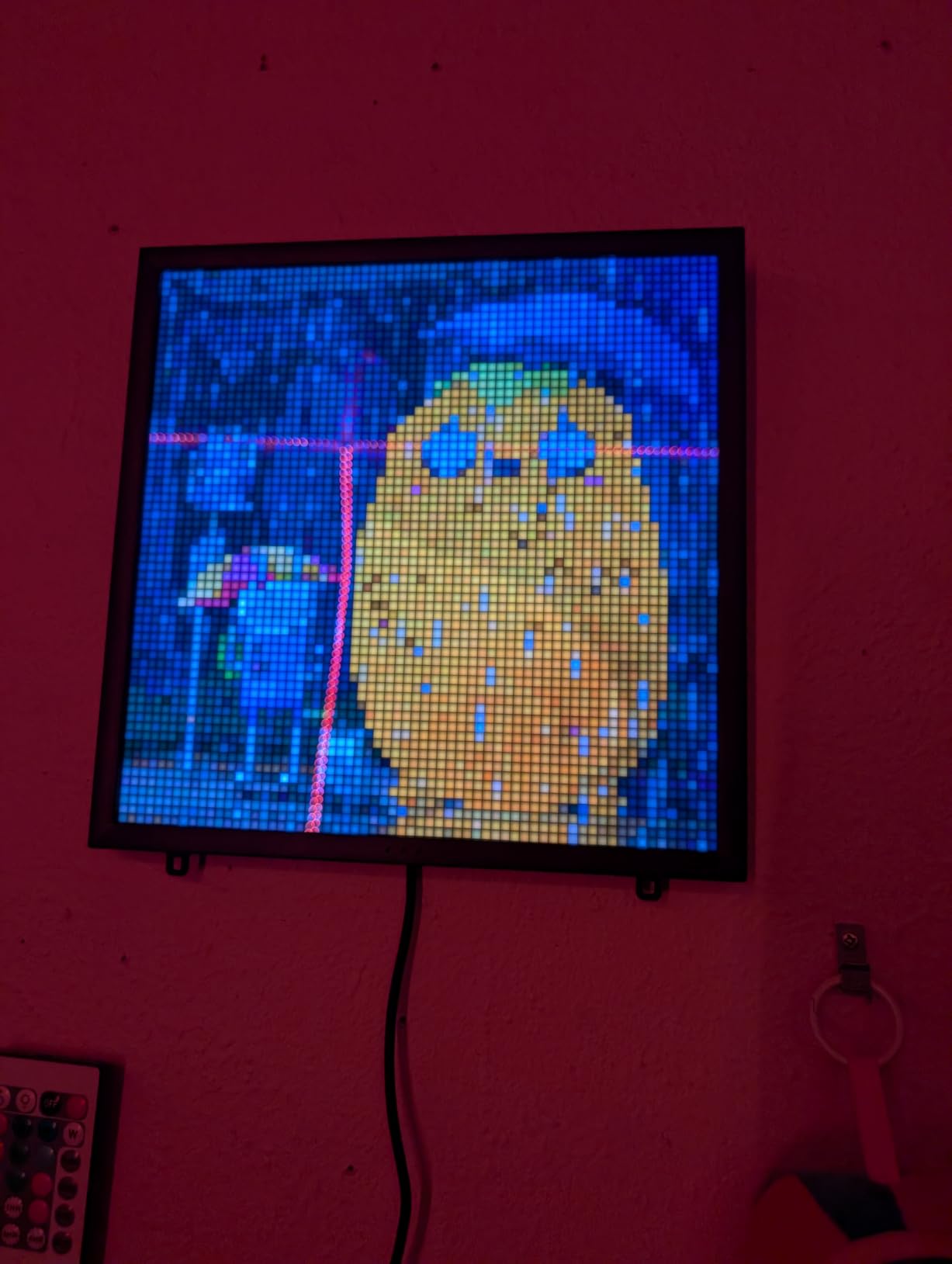 Divoom Pixoo-64 WiFi Pixel Cloud Digital Frame with APP Control, 64x64 LED Panel Display customer photo 1