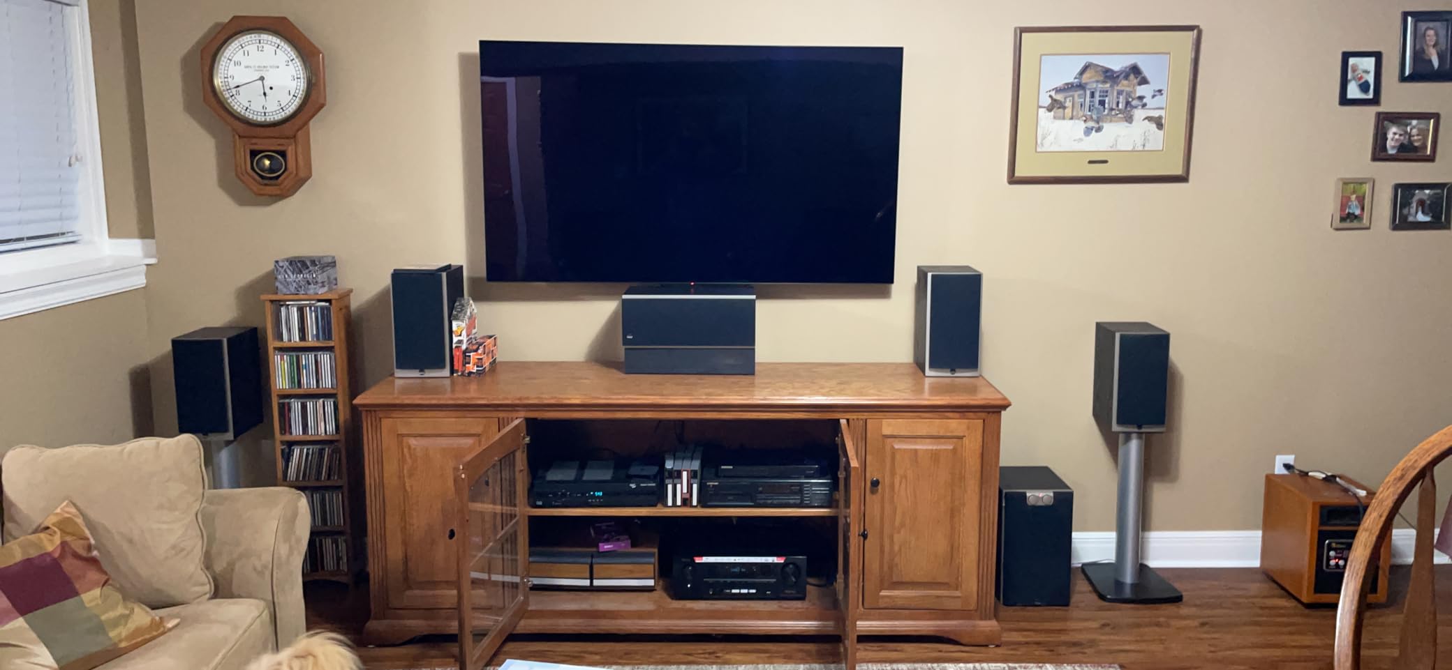 Denon AVR-X1700H 7.2 Channel AV Receiver - 80W/Channel, Advanced 8K HDMI Video w/eARC, Dolby Atmos, DTS:X, Built-in HEOS, Amazon Alexa Voice Control customer photo 2