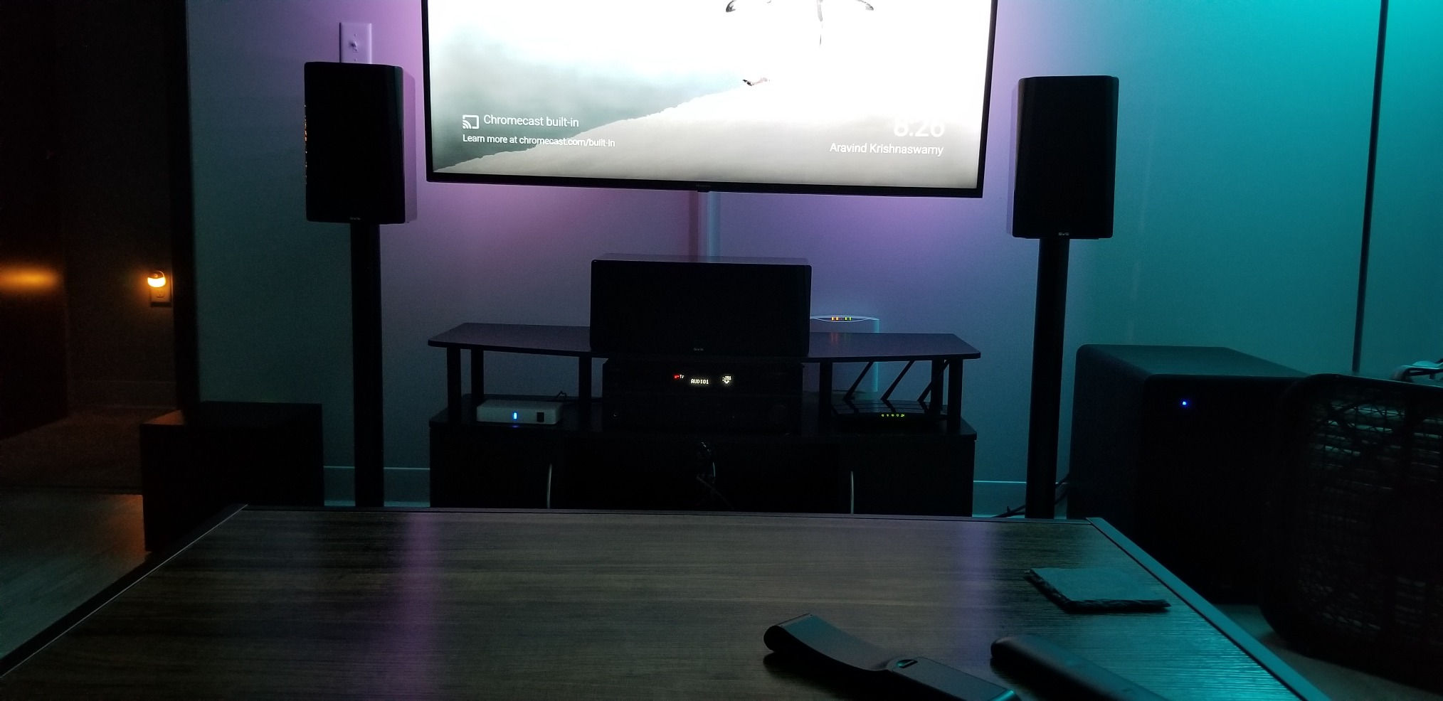 DYNASTY PROAUDIO WSA-5RP Wireless Rear Speaker Kit with Built-in Amplifier - 5.2/5.8GHz Dual Band, 106 RF Channels Anti-Interference, 2x50W Class-D Power, 100ft Range customer photo 1