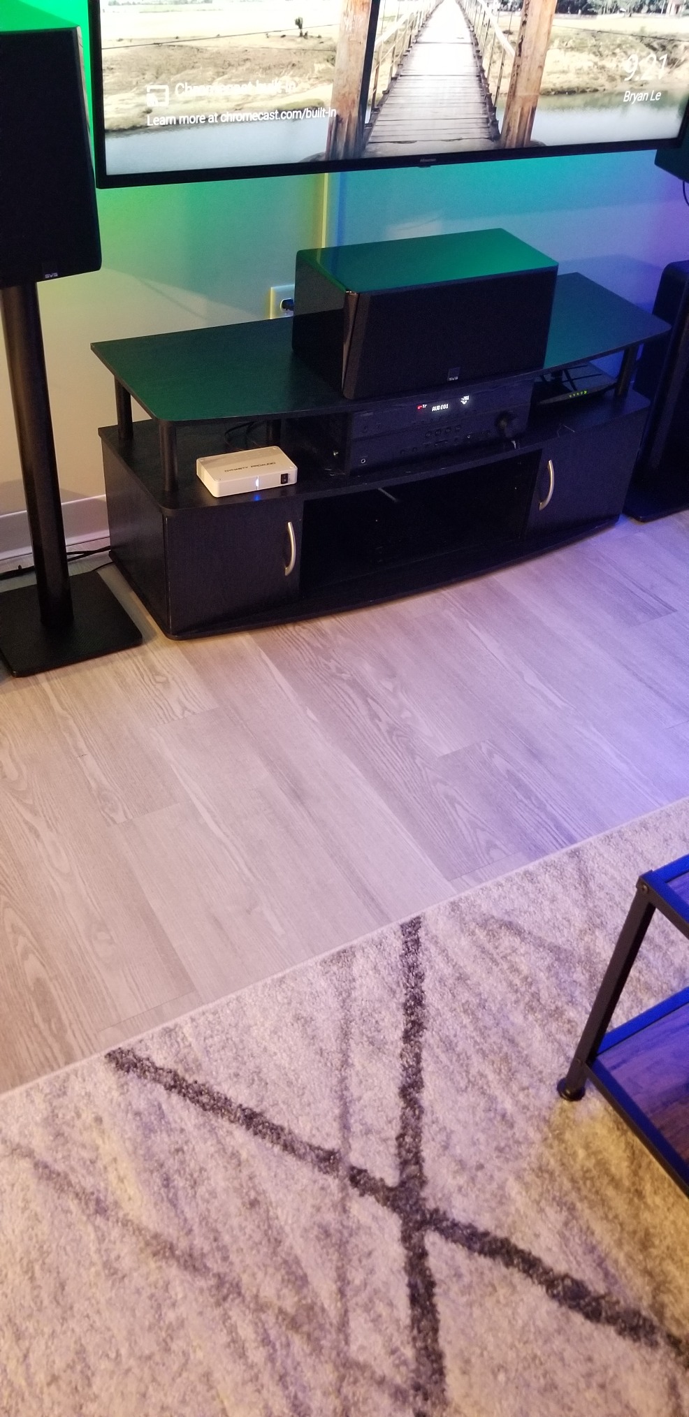 DYNASTY PROAUDIO WSA-5RP Wireless Rear Speaker Kit with Built-in Amplifier - 5.2/5.8GHz Dual Band, 106 RF Channels Anti-Interference, 2x50W Class-D Power, 100ft Range customer photo 2