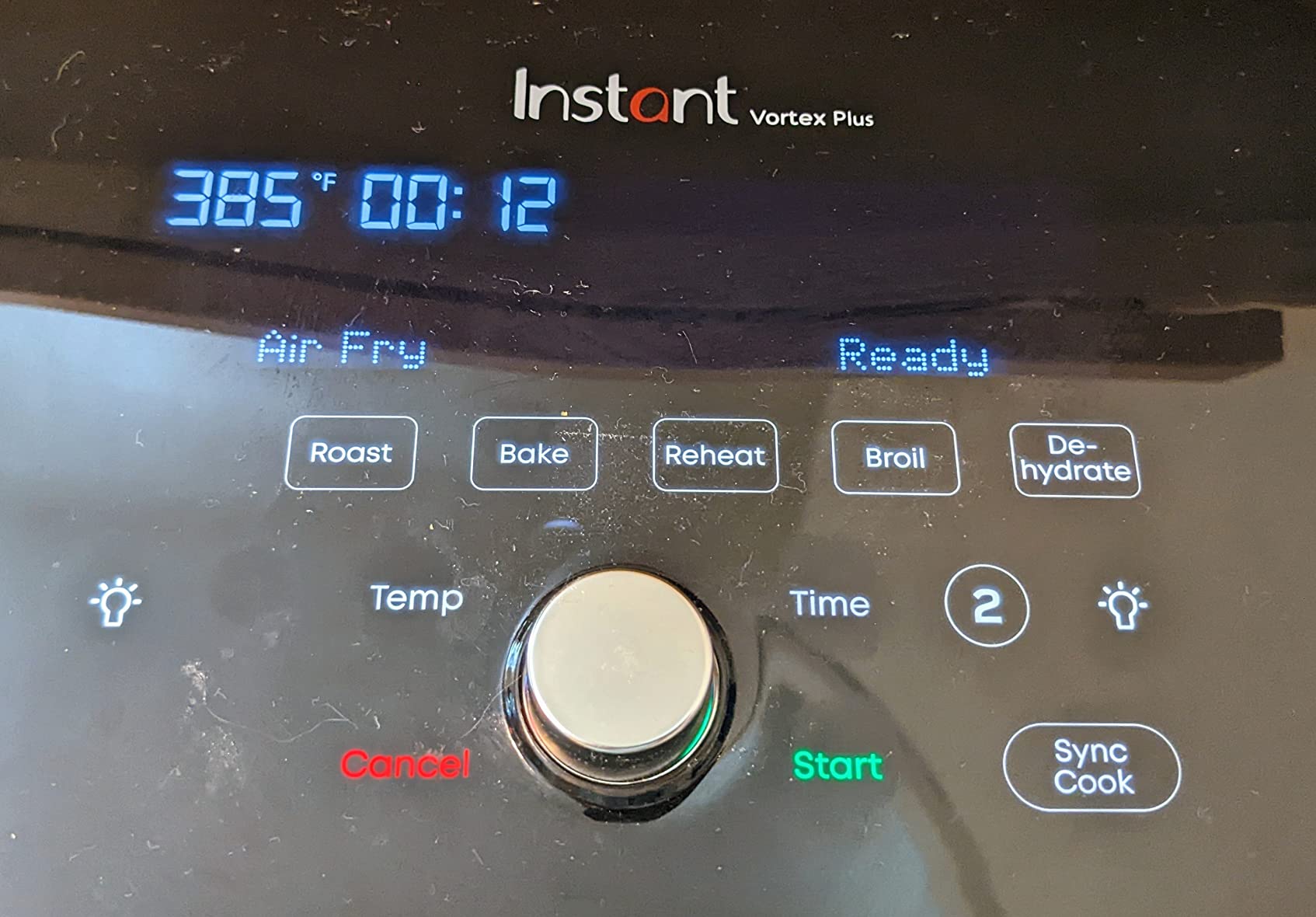 Instant Pot Vortex Plus XL 8QT ClearCook Air Fryer, Clear Windows, Custom Programming, 8-in-1 Functions that Crisps, Broils, Roasts, Dehydrates, Bakes, Reheats, from the Makers of Instant Pot, Black customer photo 2