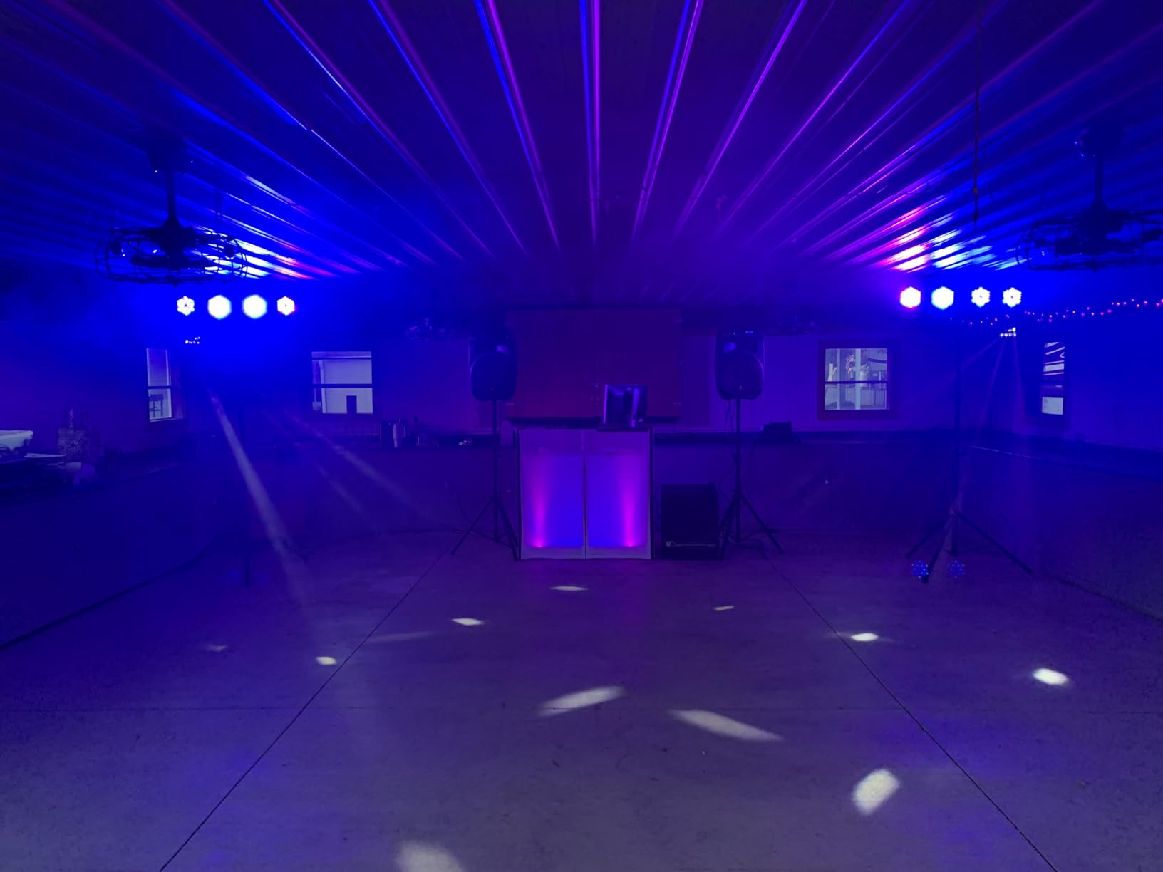 U'King Stage Lights 10 Packs 36LED RGB LED Par Lights, 7 Channel DJ Party Lights with Remote Control & DMX Controller customer photo 2