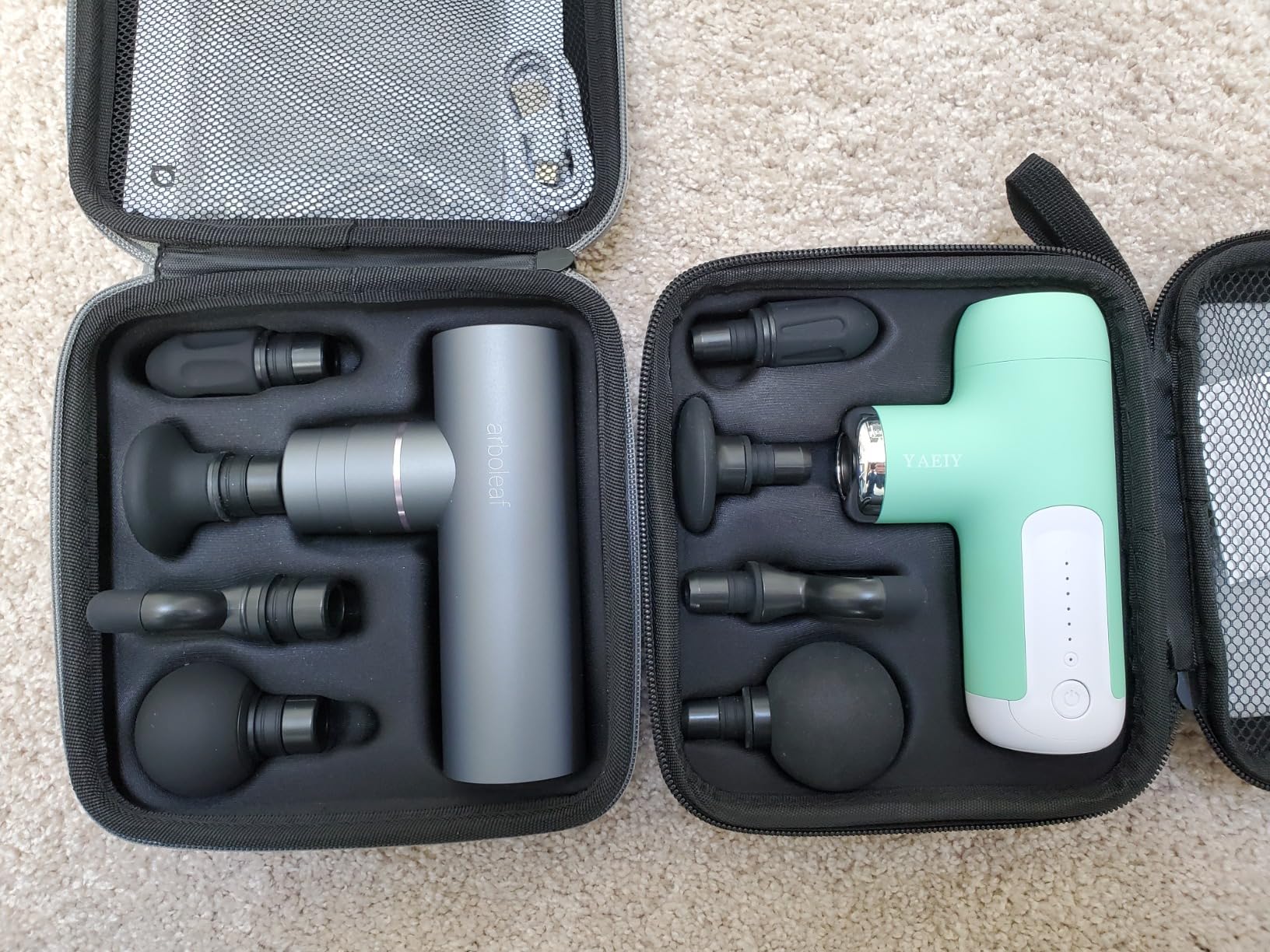 arboleaf Massage Gun Deep Tissue, Balance of Power & Portability Full-Metal Percussion Massager with Silent Brushless Motor - Ultra-Quiet Pocket-Sized customer photo 2