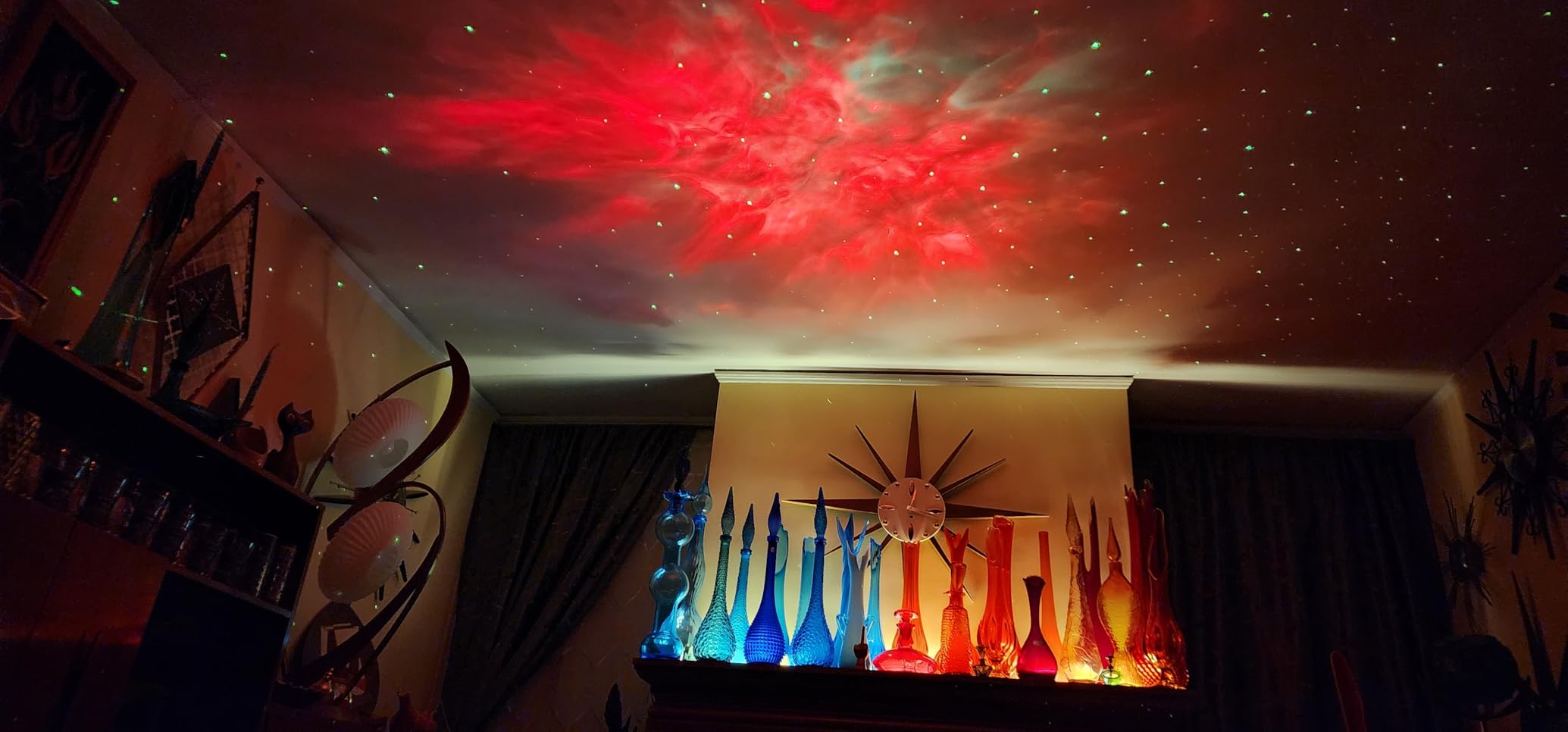 Astronaut Galaxy Projector, Star Projector Night Light with Remote Control & Timer, 360° Rotatable Head, 8 Nebula Effects, Adjustable Brightness for Kids Bedroom, Home Party Decor, Birthday Gift customer photo 1