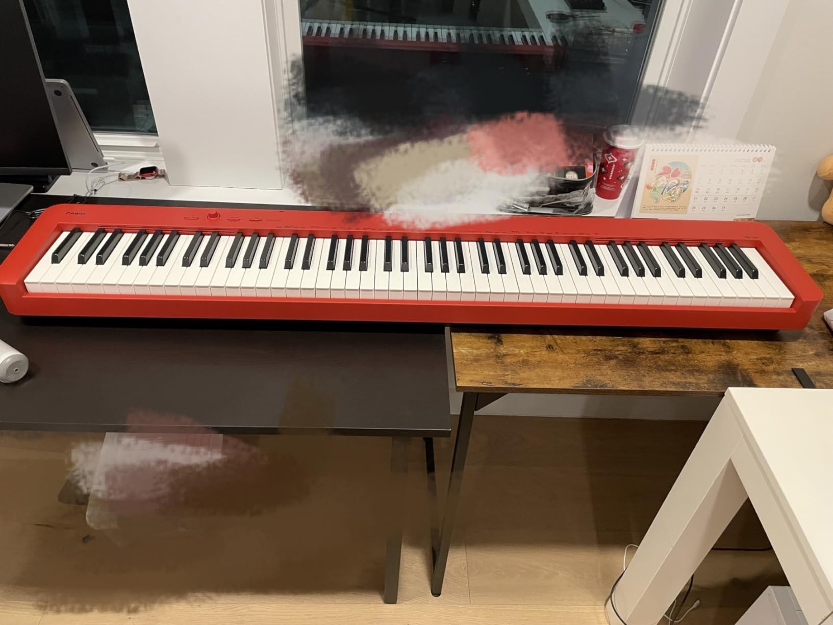 Casio CDP-S160 - 88-Key Weighted Digital Piano with Scaled Hammer Action Keyboard | Duet Mode for Students | Realistic Feel, Slim & Portable | Built-In Tones, Effects, USB-MIDI, Speakers | Black customer photo 1