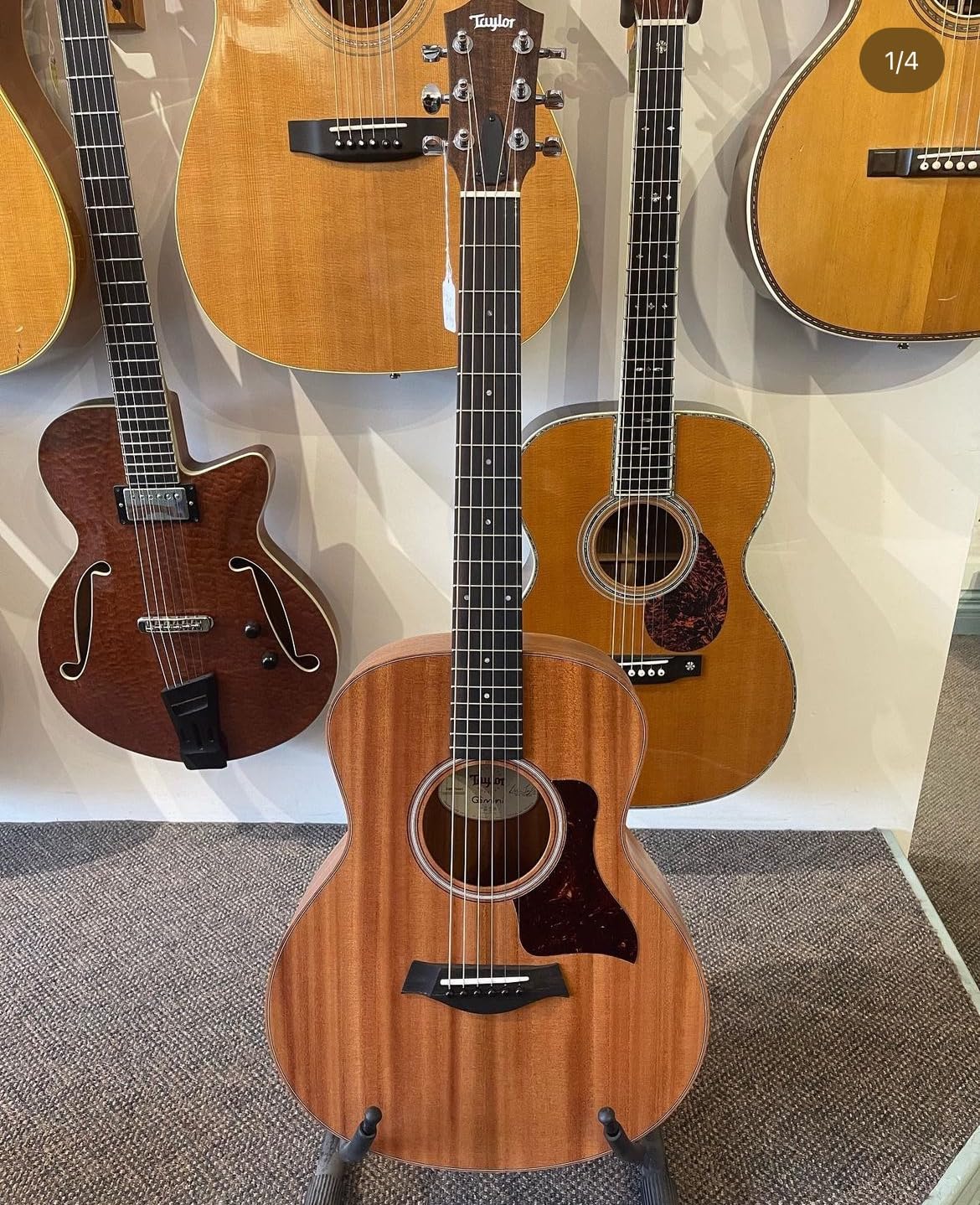 Taylor GS Mini Mahogany Acoustic Guitar - Natural customer photo 1