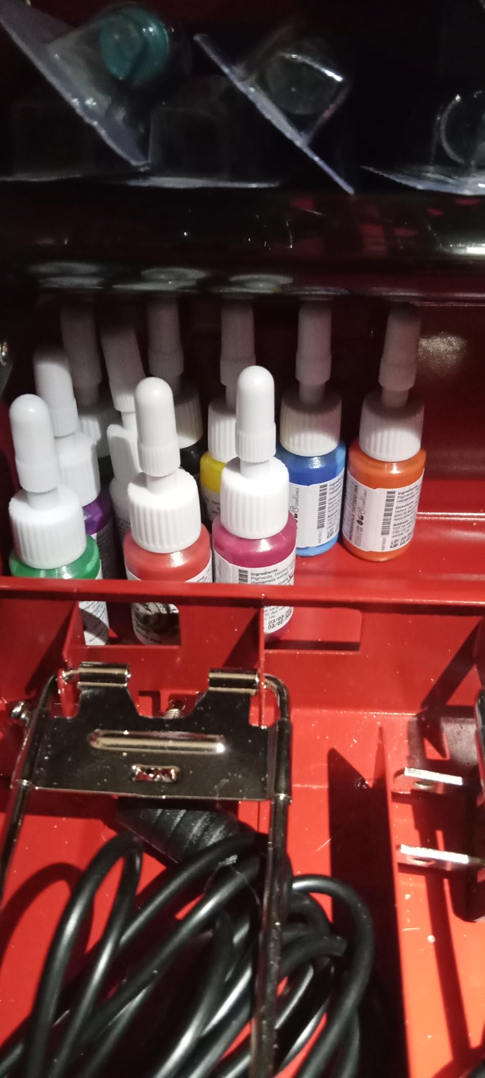 Wormhole Tattoo Kit for Beginners Complete Rotary Tattoo Machine Kit with 11PCS Tattoo Ink 10PCS Cartridge Needles Dual Protection Power Supply Full Accessories, All-in-One Tattoo Supplies WTK104 customer photo 2