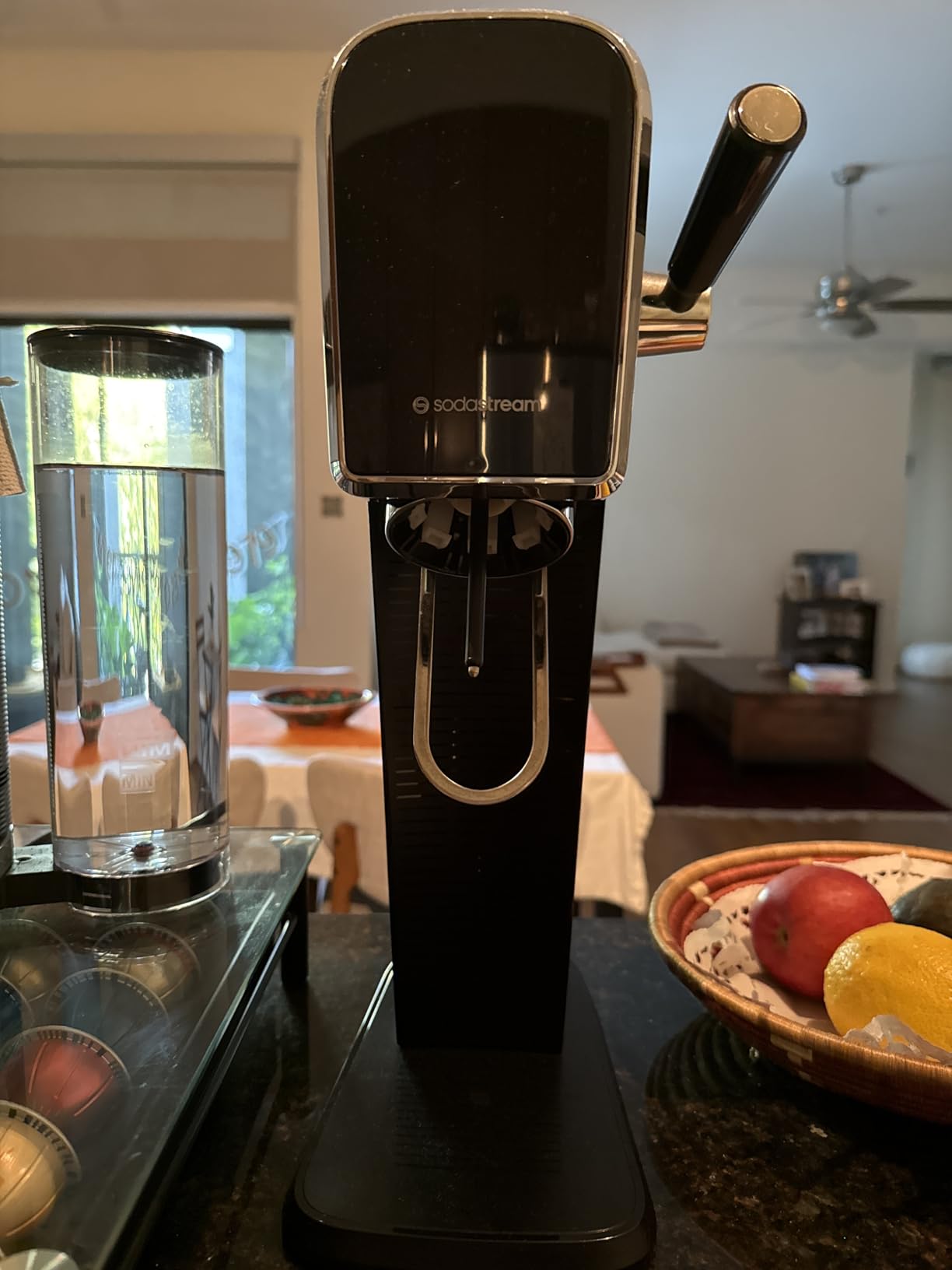 ART Sparkling Water Maker | VALUE BUNDLE | CQC CO2 system | Includes 2x CO2 Cylinders, 2x 32 Fl Oz Dishwasher Safe Bottles, 2x Bubly Flavor Drops | Combine with Pepsi Flavors | Black customer photo 2