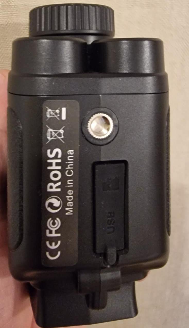 GeowFiiTech Night Vision Monocular, 4K Infrared Digital Night Vision Goggles with 850nm IR, 40M Photo & 4K Video, 984FT Range, 8X Zoom, Rechargeable Battery, 32GB Card for Hunting Camping Adventure customer photo 1