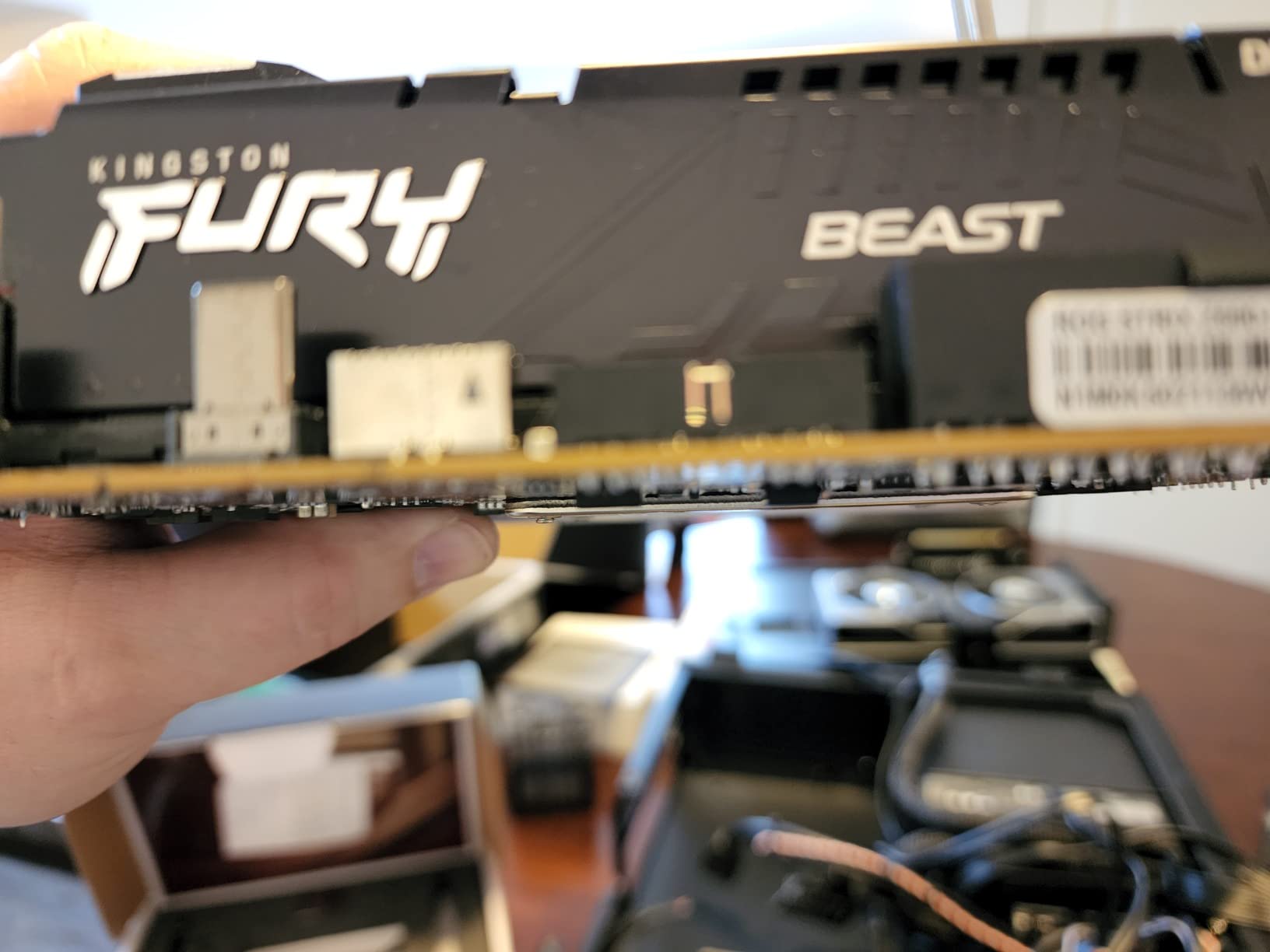 Kingston FURY Beast 16GB (2x8GB) 5200MT/s DDR5 CL40 Desktop Memory | Intel XMP 3.0 | Kit of 2 customer photo 1