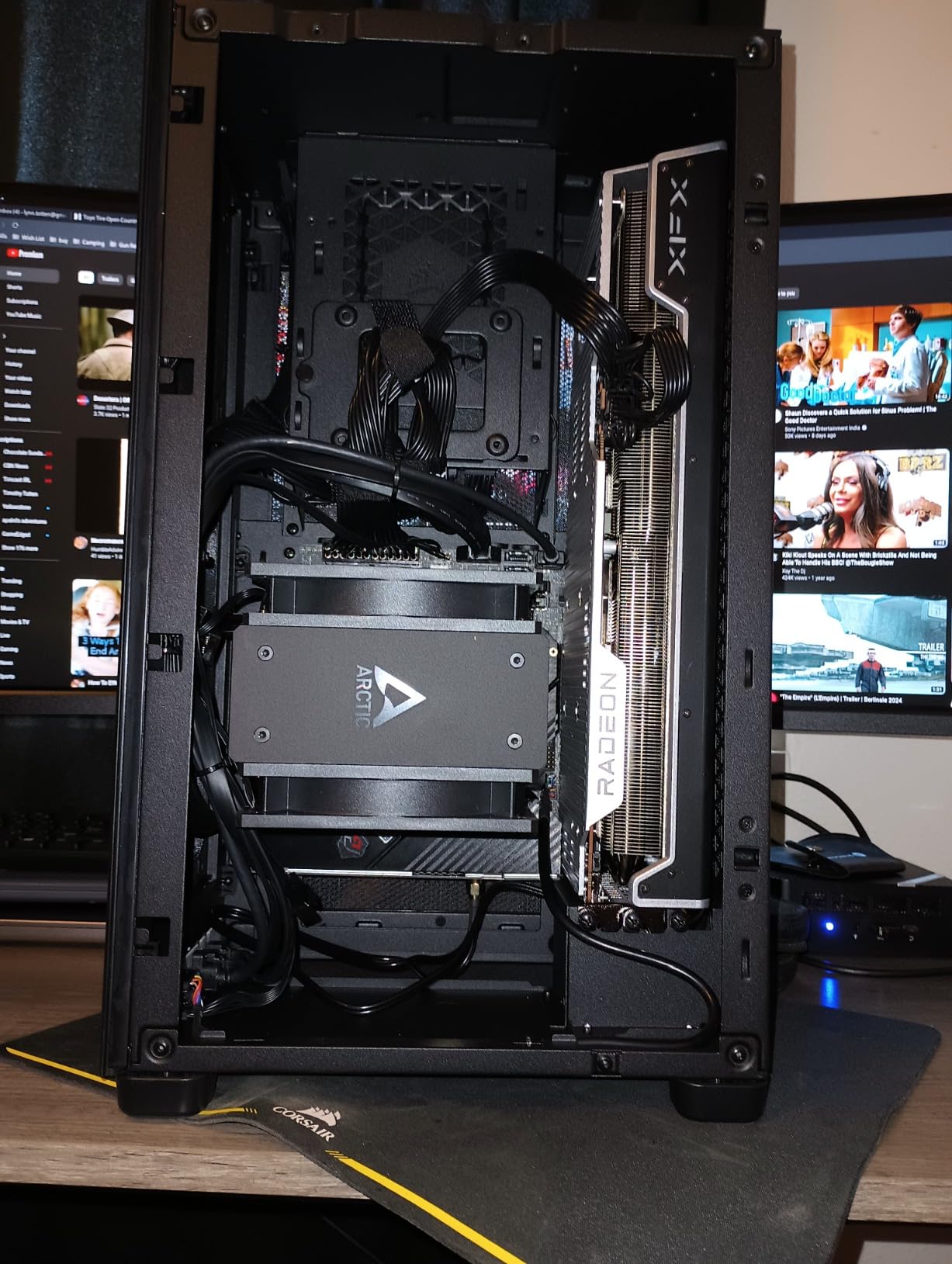 ARCTIC Freezer 36 (Black) - Single-Tower CPU Cooler with Push-Pull, Two Pressure-optimised 120 mm P Fans, Fluid Dynamic Bearing, 200-1800 RPM, 4 Heatpipes, incl. MX-6 Thermal Compound customer photo 1