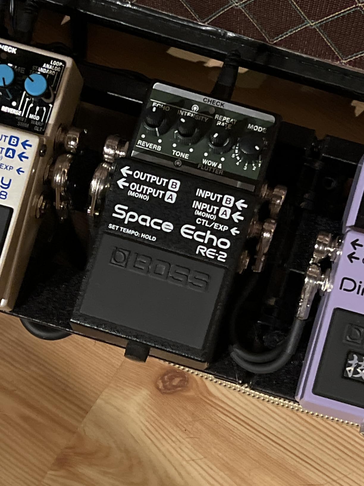 Boss RE-2 Space Echo Delay and Reverb Effects Pedal customer photo 2
