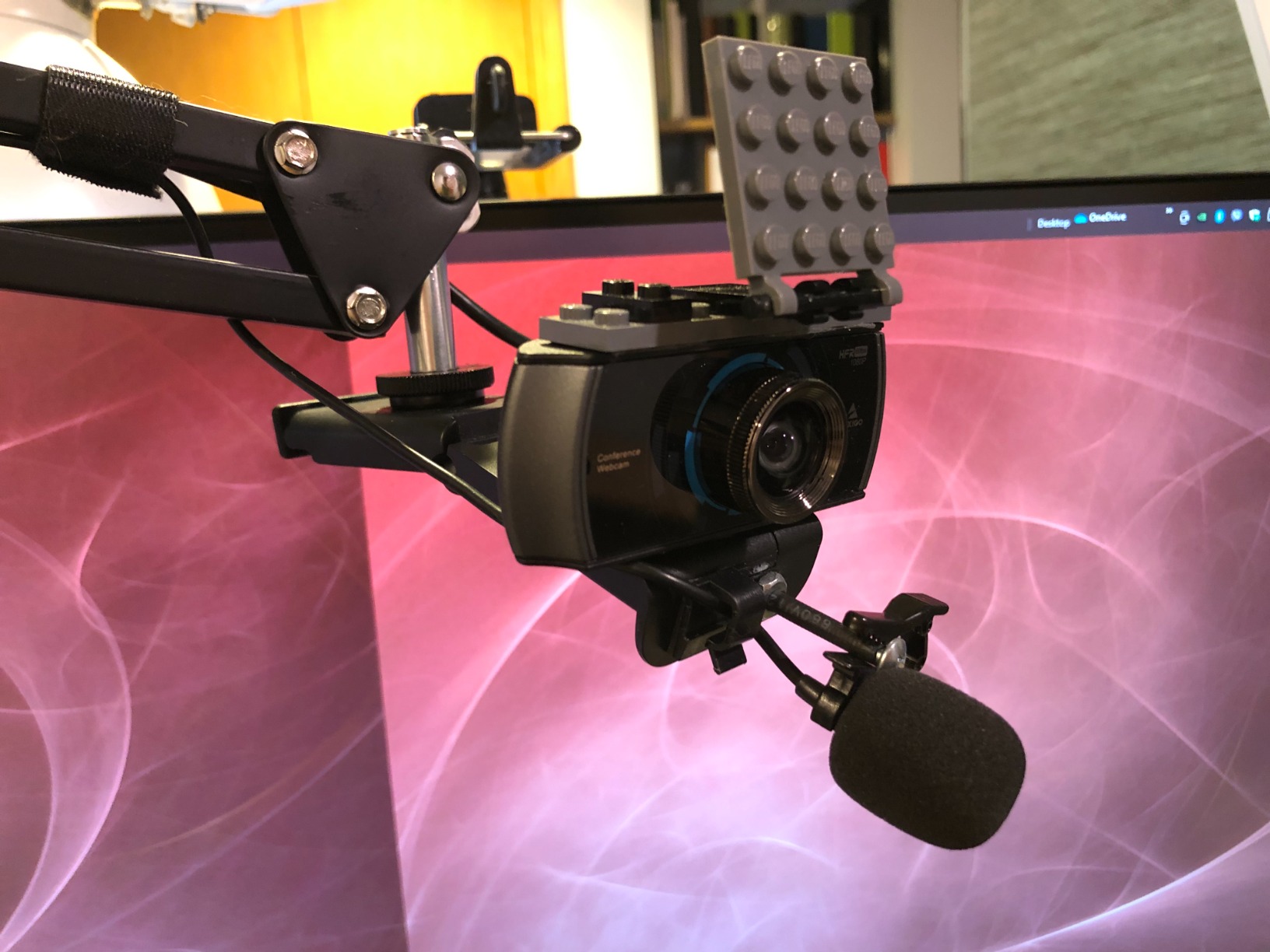 Zoom Certified, NexiGo N990 (Gen 2) 4K PTZ Webcam, Video Conference Camera System with 5X Digital Zoom, Sony_Starvis Sensor, Position Preset, Dual Stereo Mics, 3.5mm Audio Jacks for External Mics customer photo 1