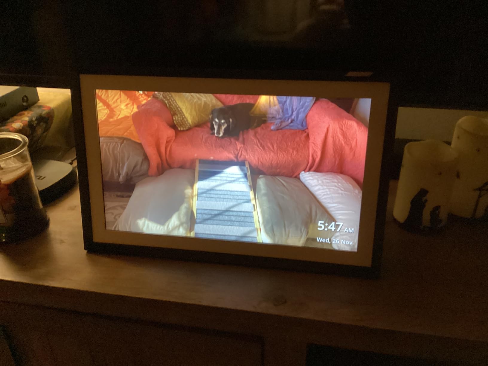 Nixplay 10.1'' AI-Enhanced Digital Picture Frame | HD Touch Screen Display | Auto-Rotation | Share Photos/Videos via Email or App customer photo 1